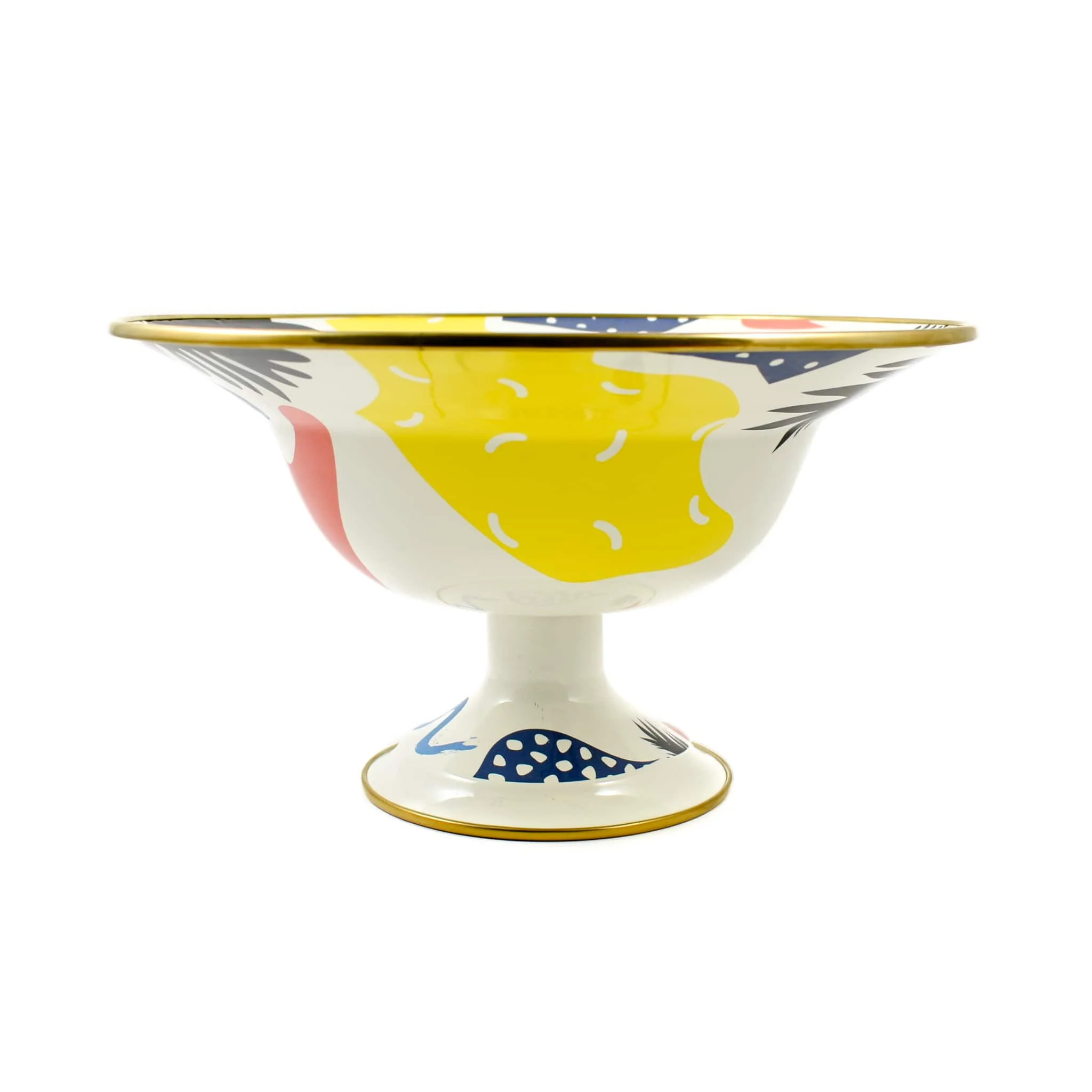 Abstract Enamel Display Dish, 30cm - Image 2