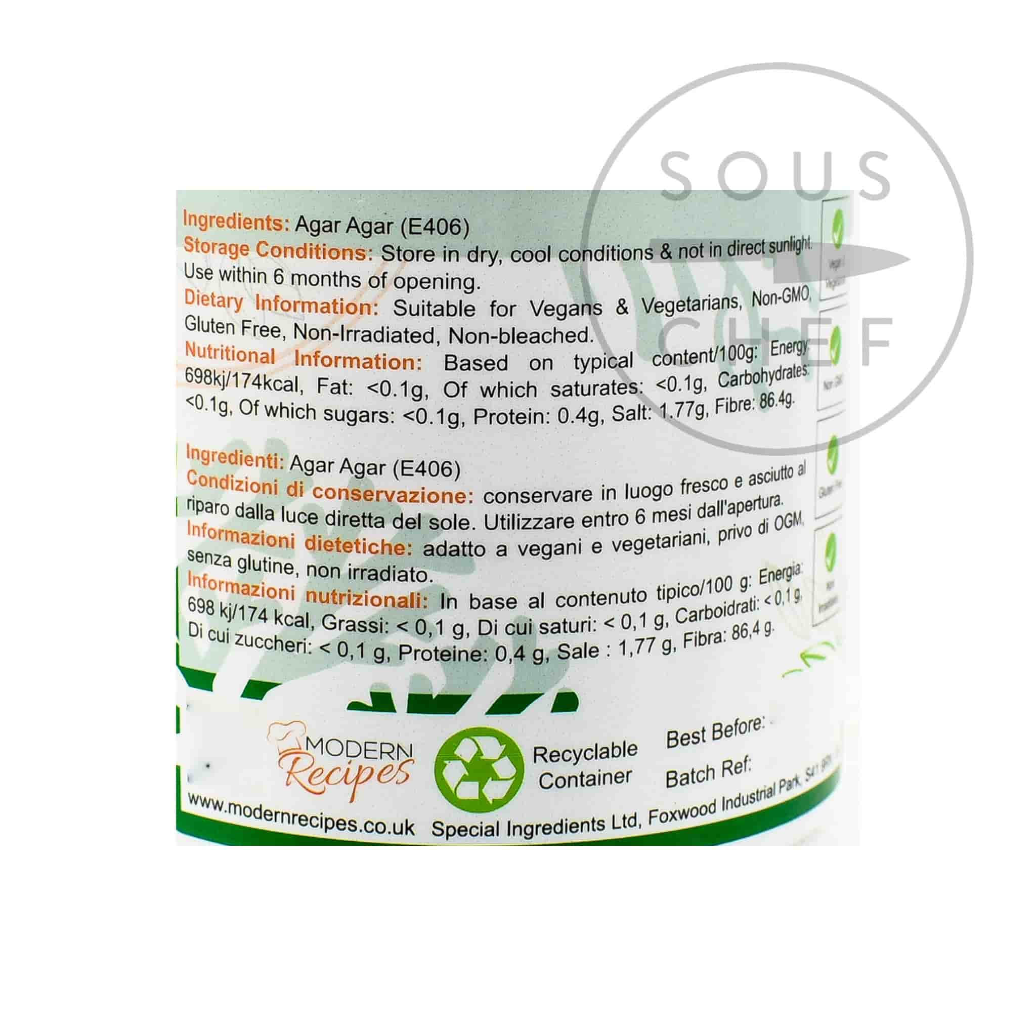 Agar Agar, 100g - Image 2