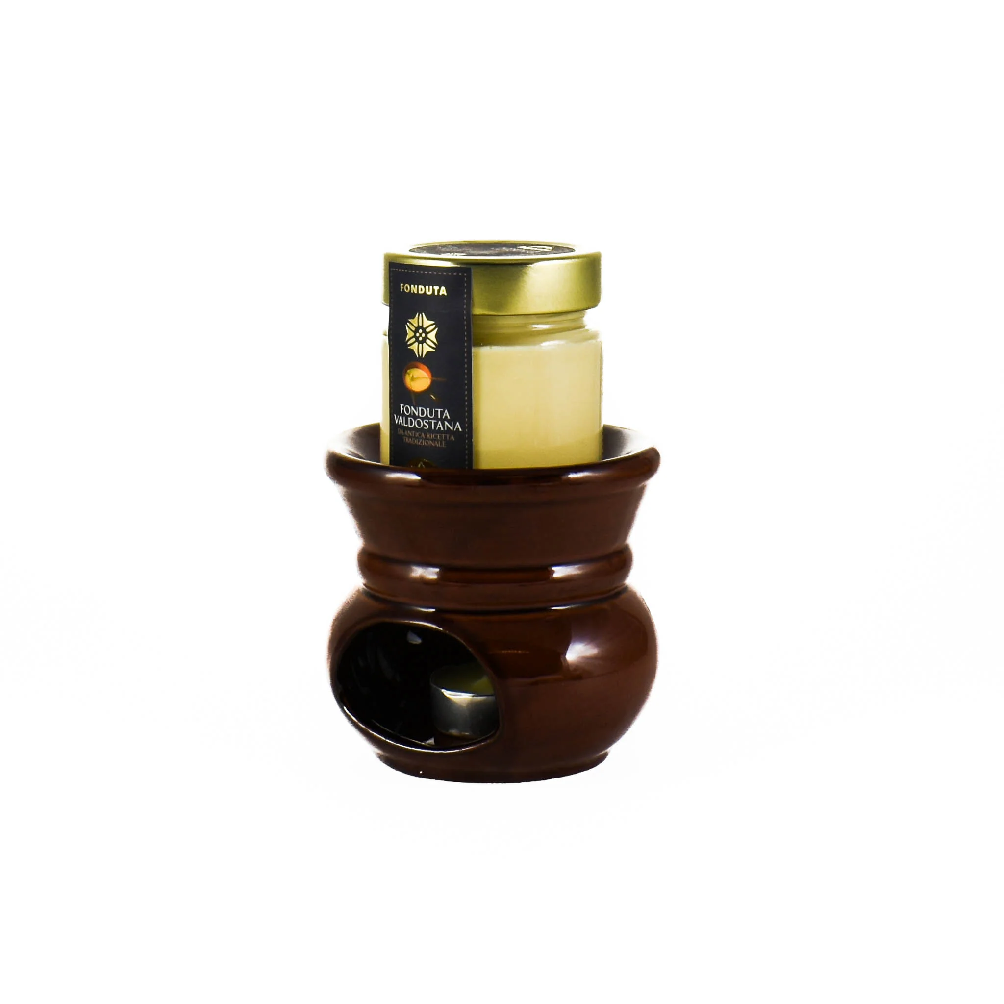 Alpenzu Aosta Valley Fondue & Burner, 230g - Image 2