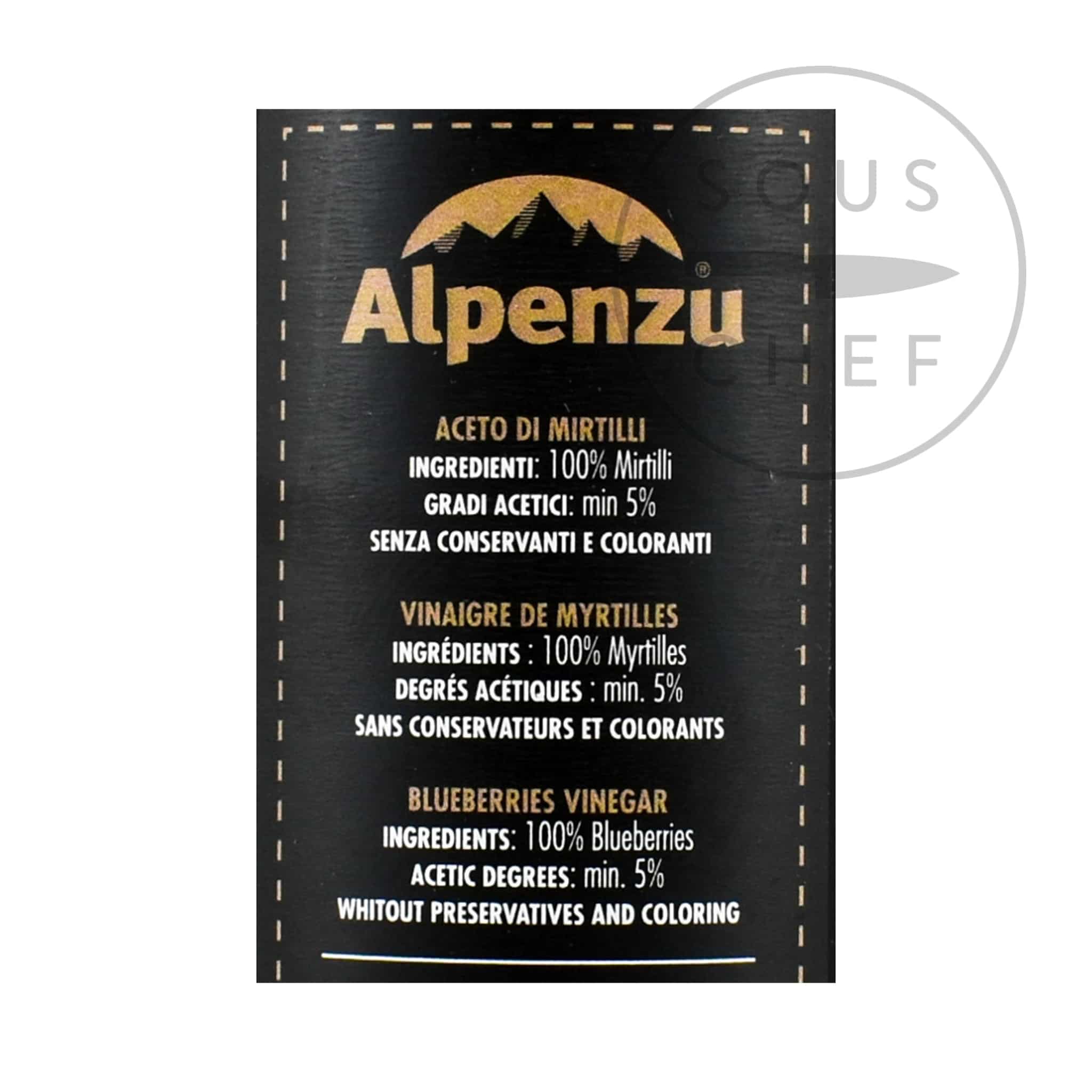 Alpenzu Blueberry Vinegar, 250g - Image 2