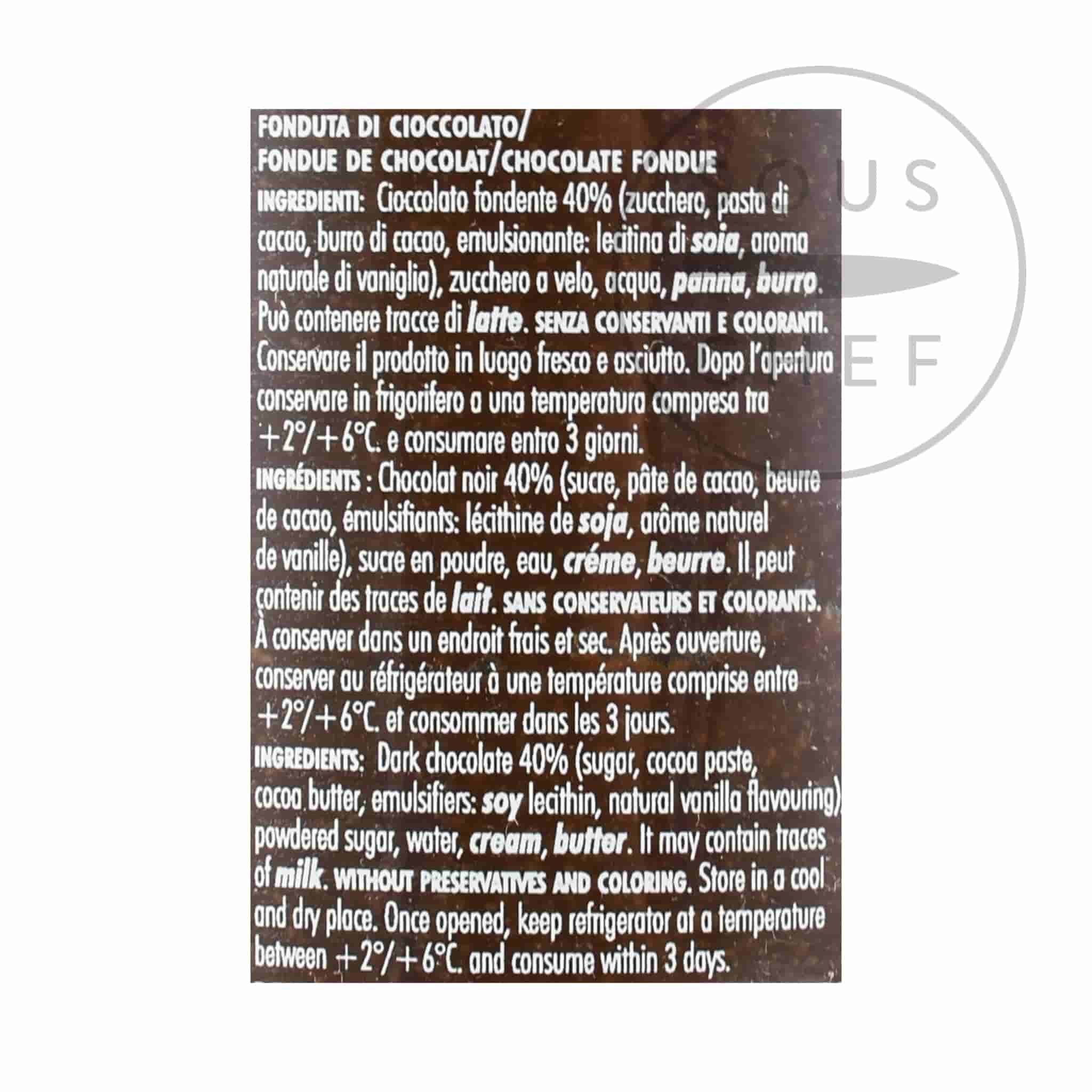 Alpenzu Chocolate Fondue & Burner, 260g - Image 3