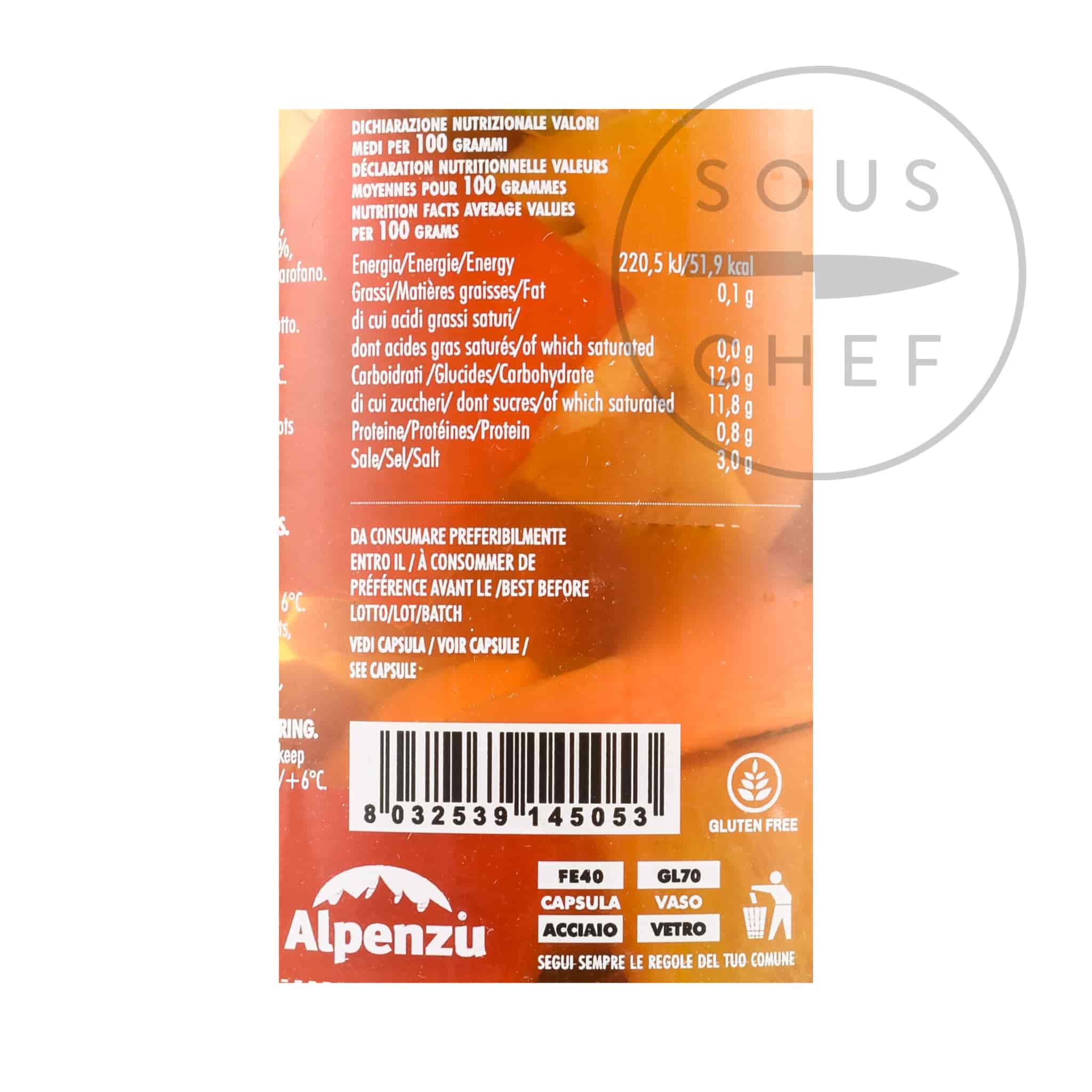 Alpenzu Giardiniera Sweet & Sour Mixed Vegetable Pickles, 530g - Image 3
