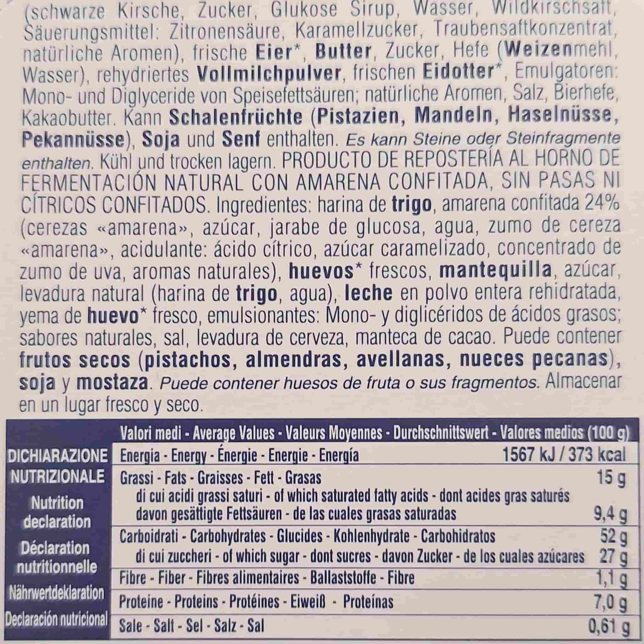 Fabbri Amarena Cherry Panettone, 500g - Image 4