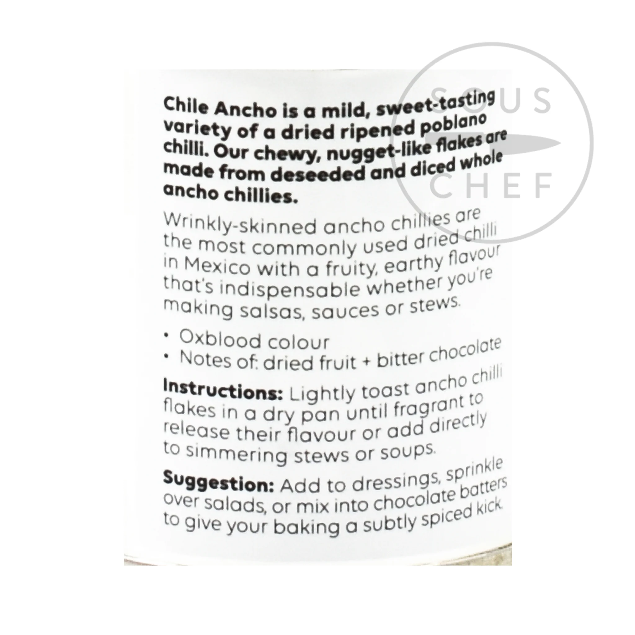 Ancho Flakes, 40g - Image 3
