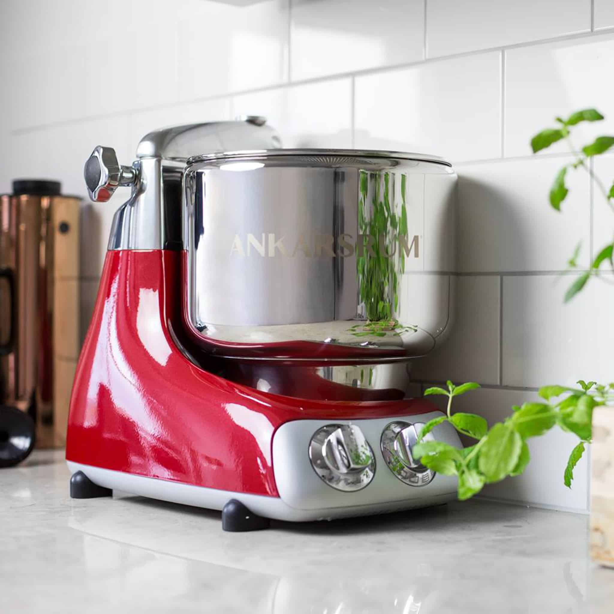Ankarsrum Assistent Original Stand Mixer, Red - Image 3