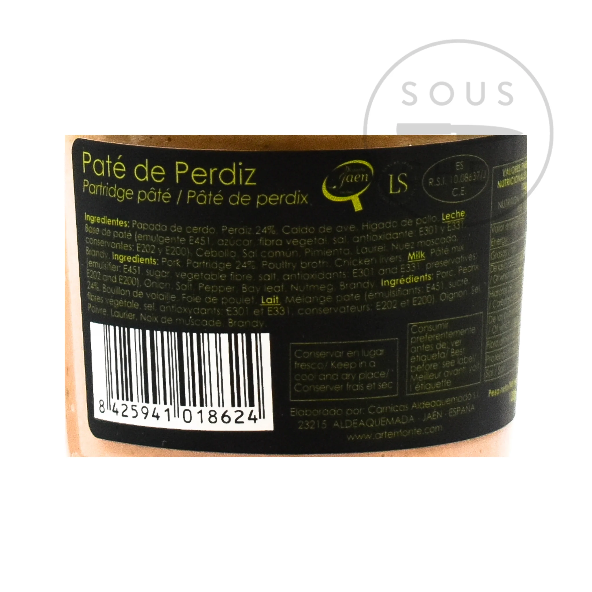 ArteMonte Partridge Pate, 100g - Image 3