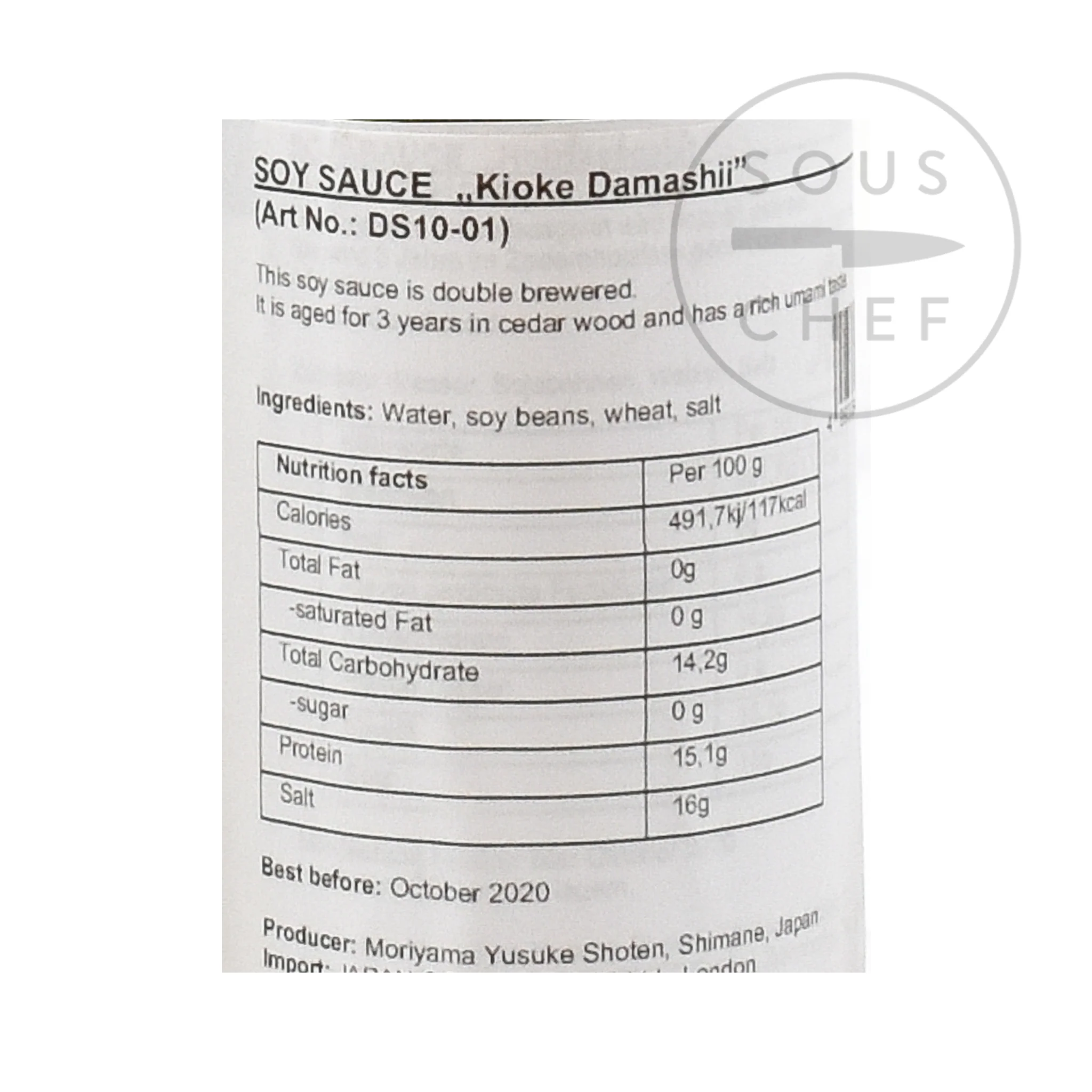 Artisan Soy Sauce - Kioke Damashii 3 Yr Old, 150ml - Image 2