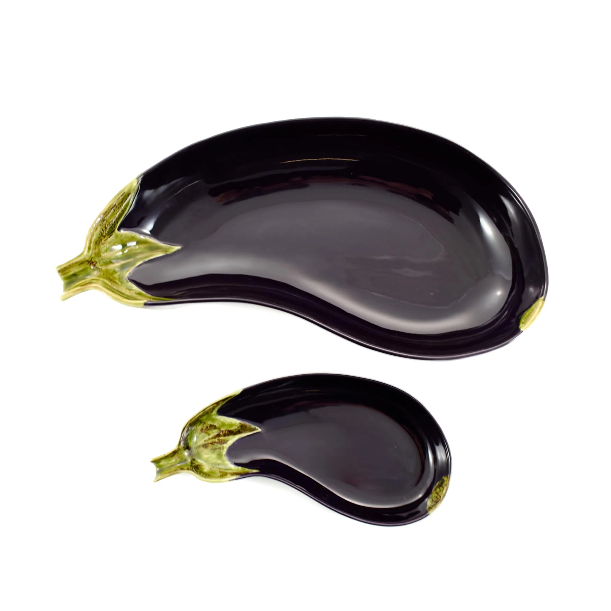 Bordallo Pinheiro Aubergine, 24.5cm Platter - Image 2