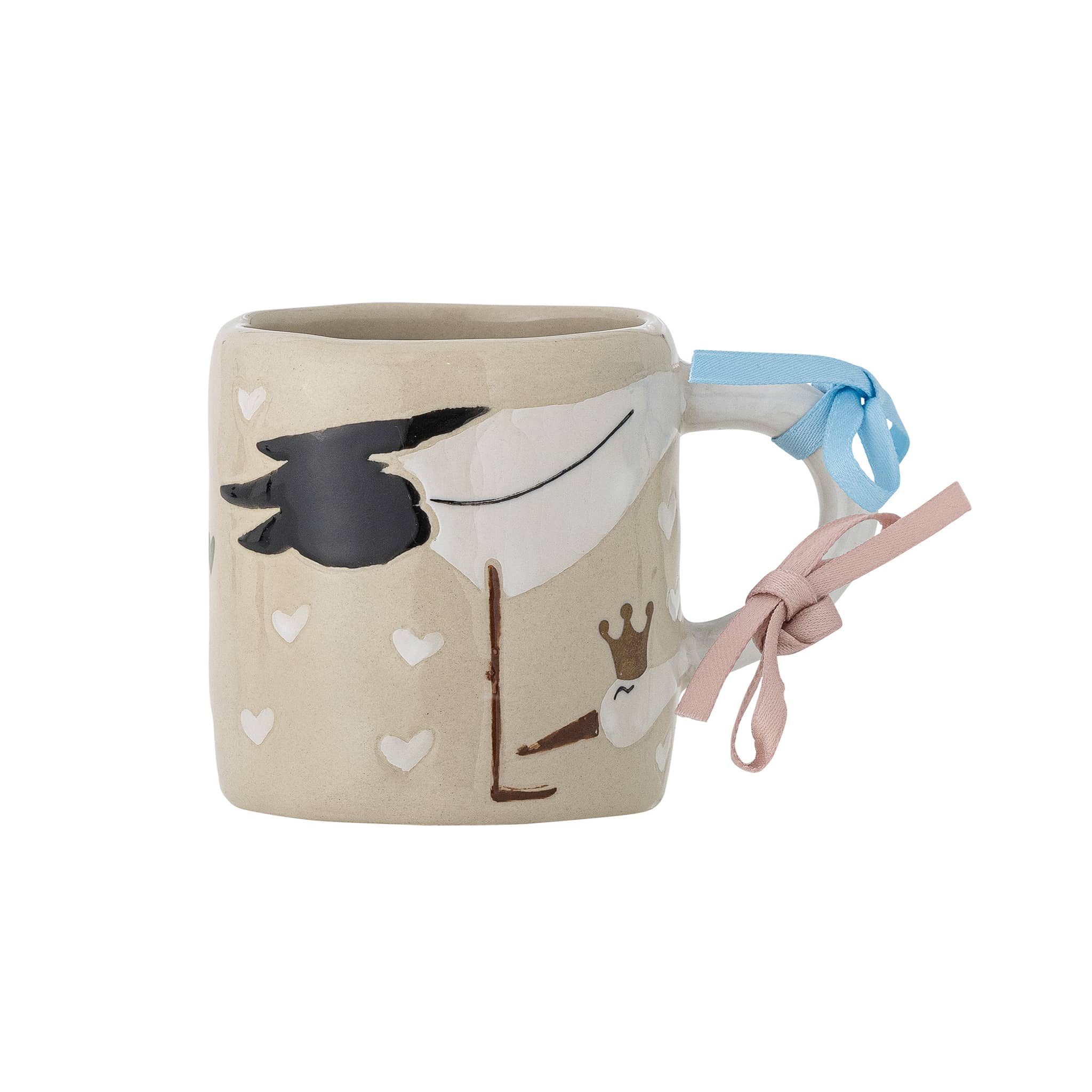Bambino Cream Stoneware Mug, 225ml