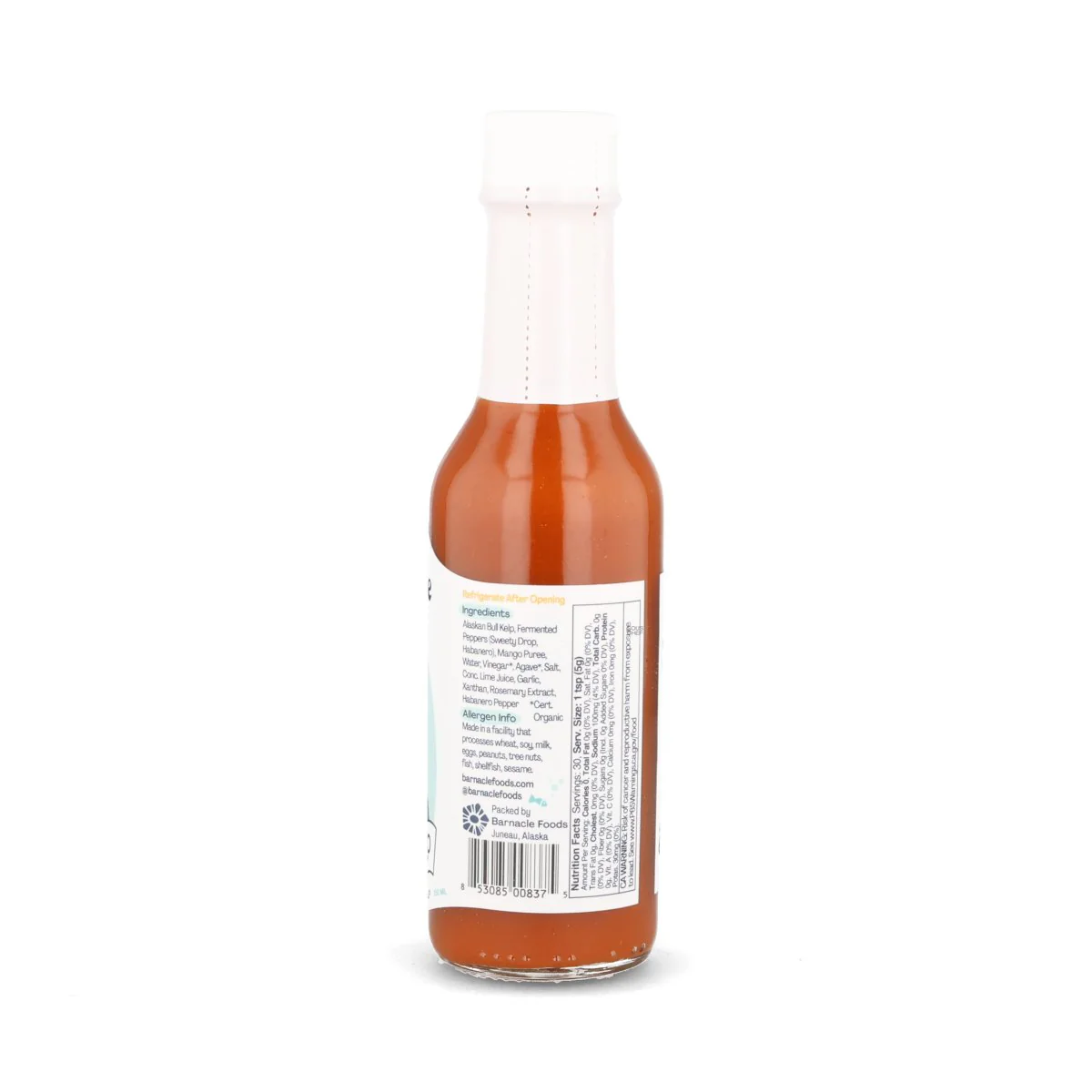 Barnacle Foods Habanero Hot Sauce, 150g - Image 2