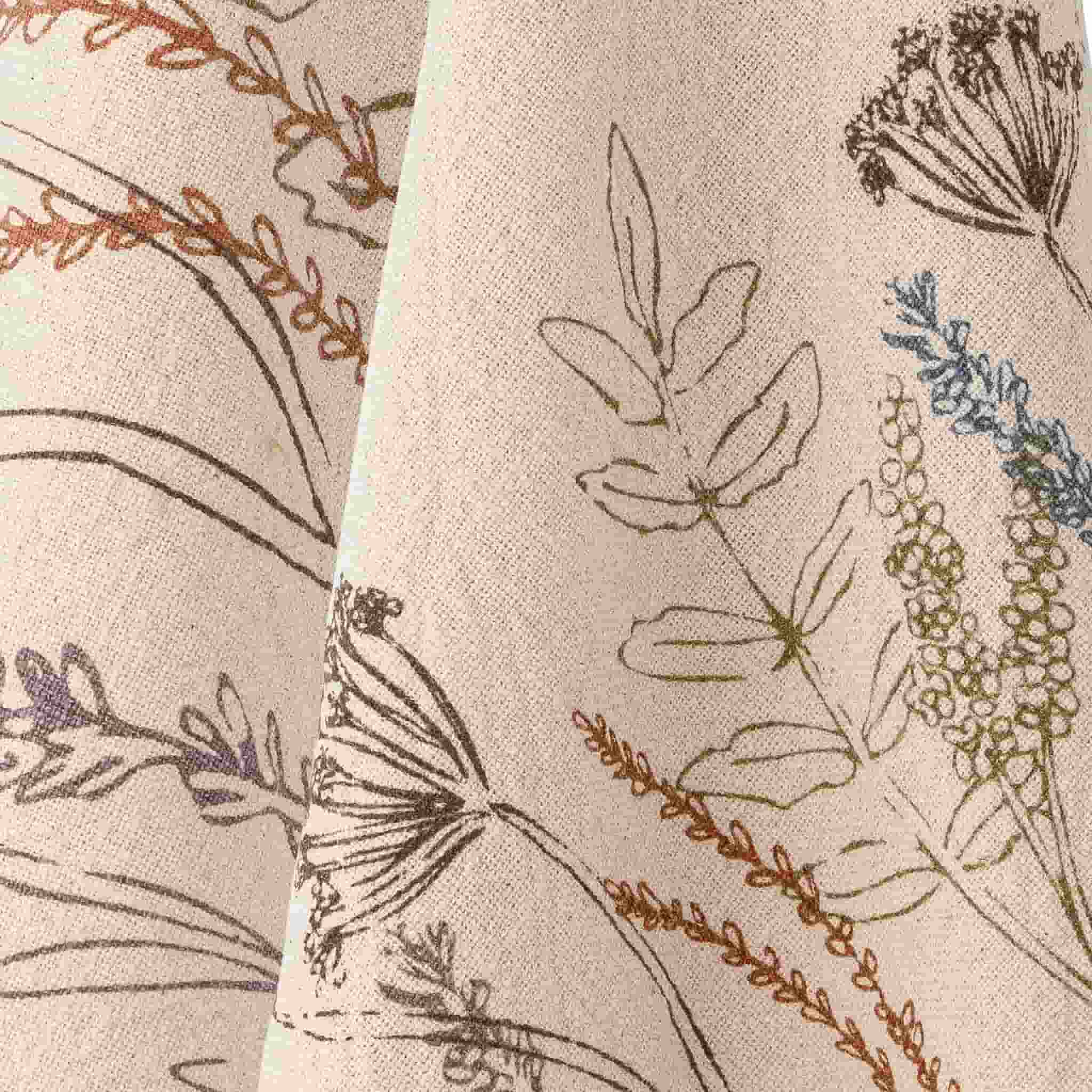 Bea Floral Cotton Tea Towel - Image 2