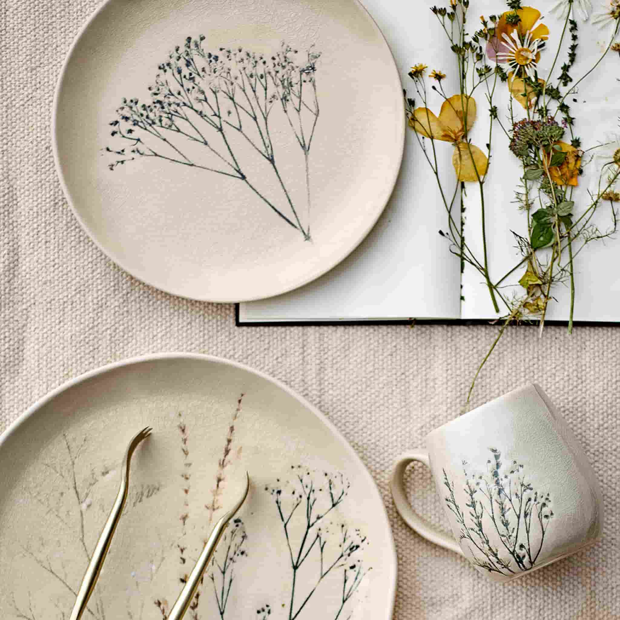 Bea Floral Plate, 21cm - Image 3