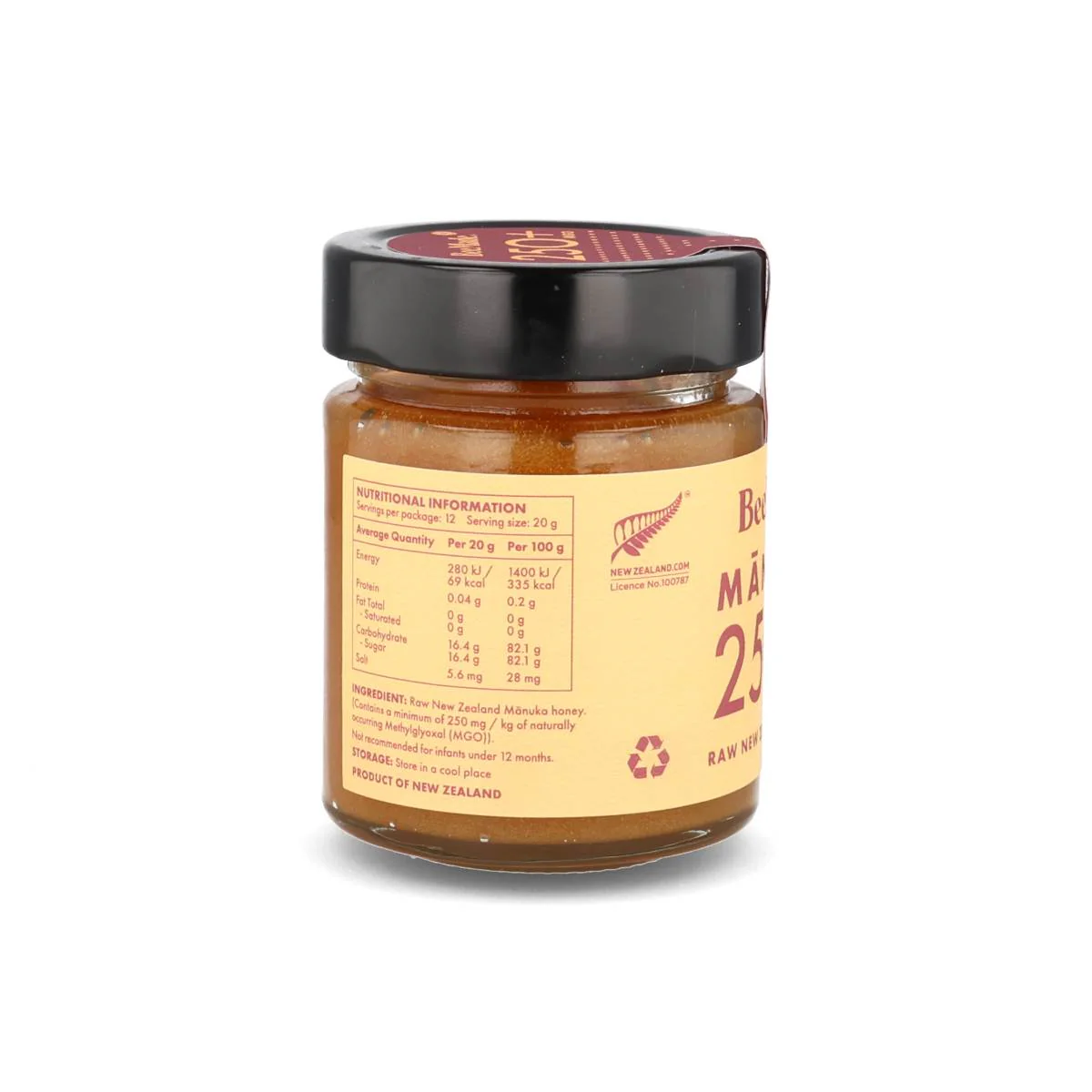 BeeMade Manuka MGO 250+ Honey, 250g - Image 4