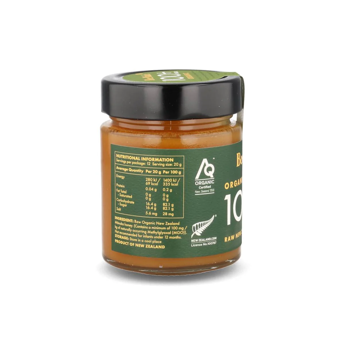 BeeMade Organic Manuka MGO 100+ Honey, 250g - Image 4