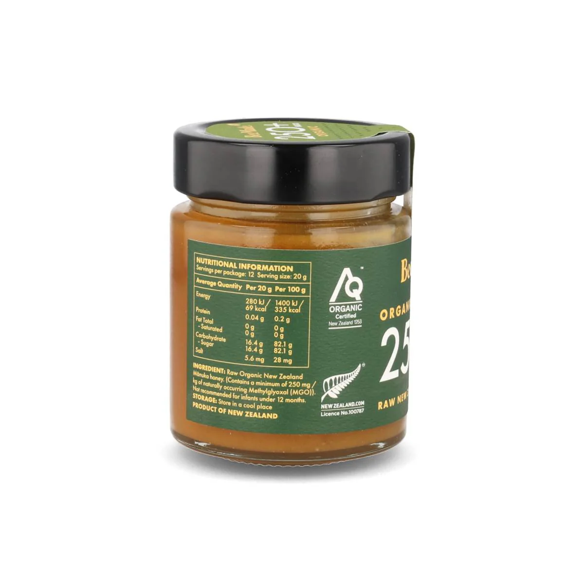 BeeMade Organic Manuka MGO 250+ Honey, 250g - Image 4