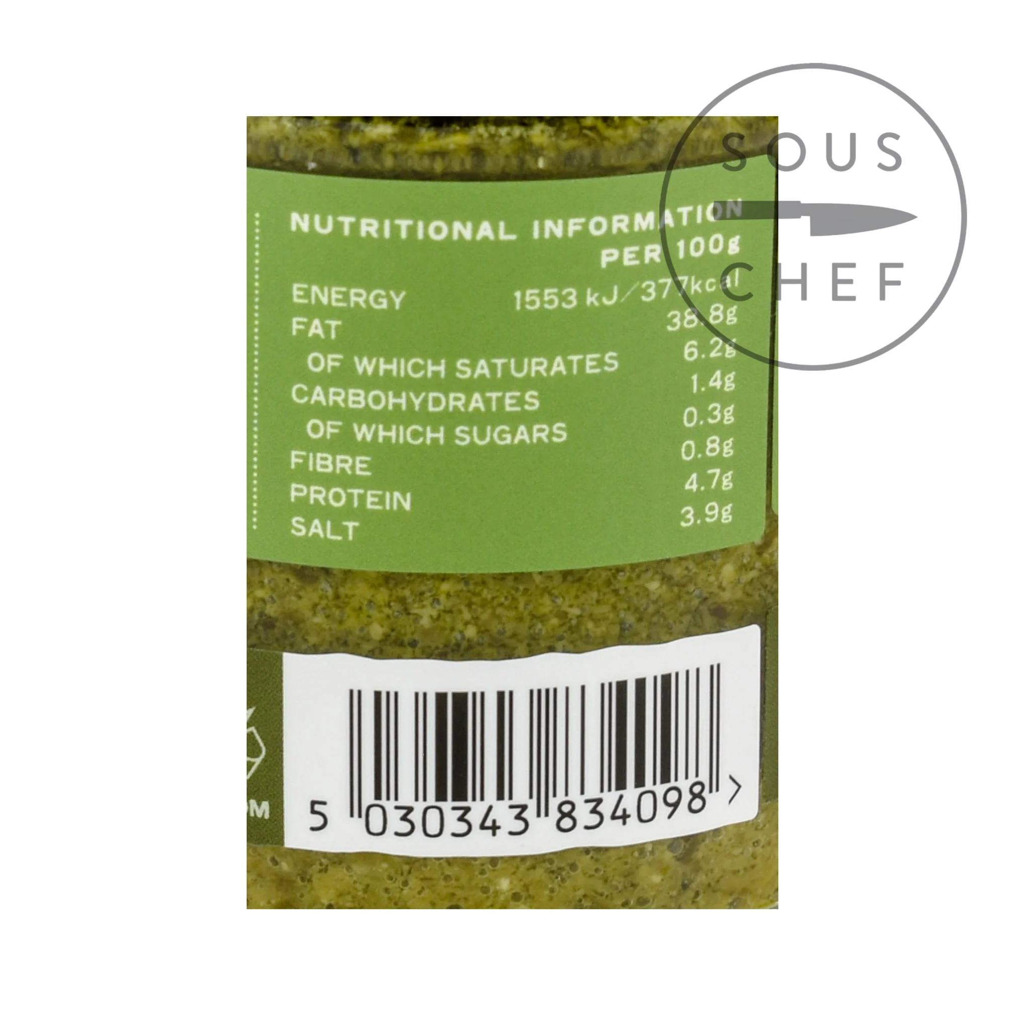 Belazu Traditional Genovese Basil Pesto, 165g - Image 3