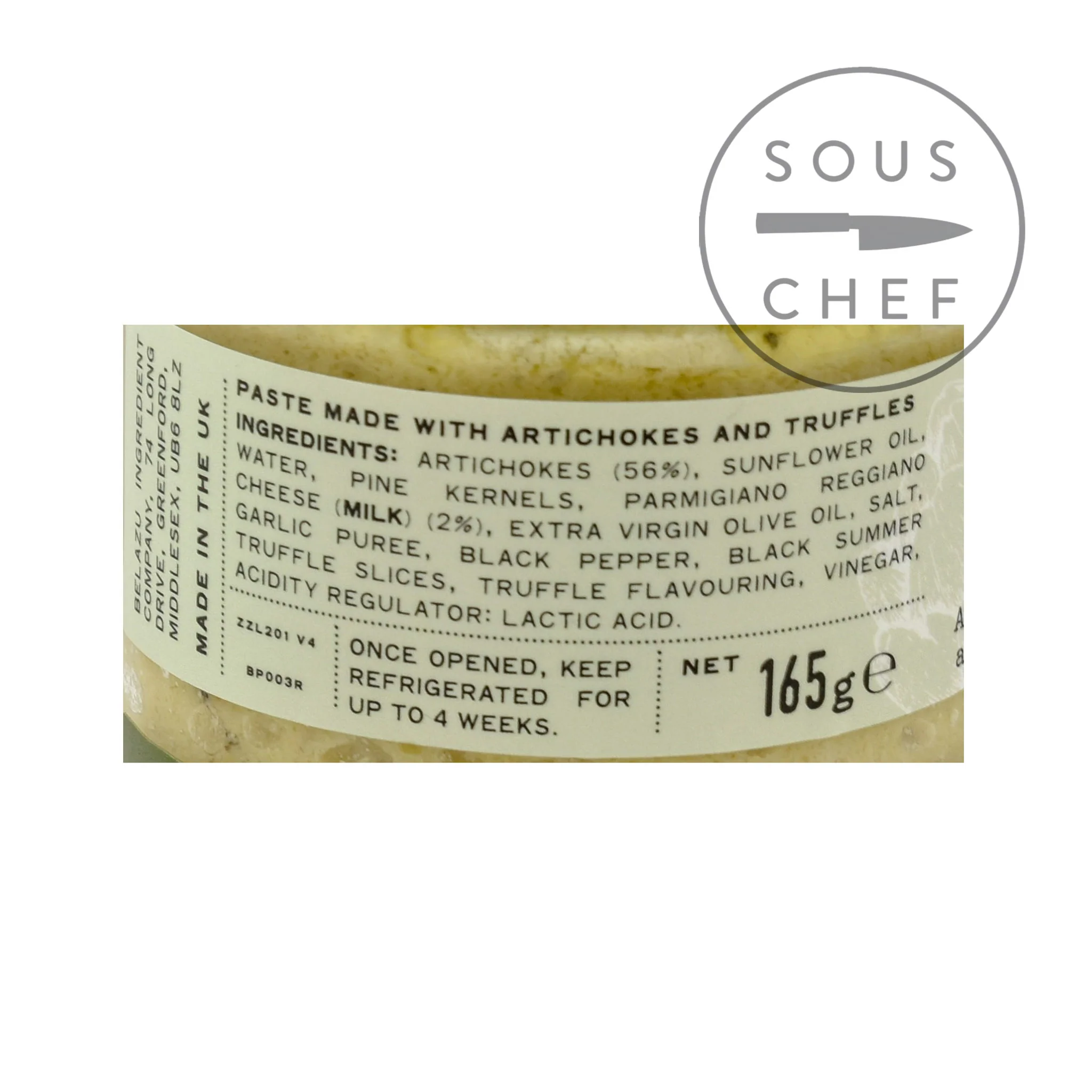 Belazu Truffle and Artichoke Pesto, 165g - Image 2