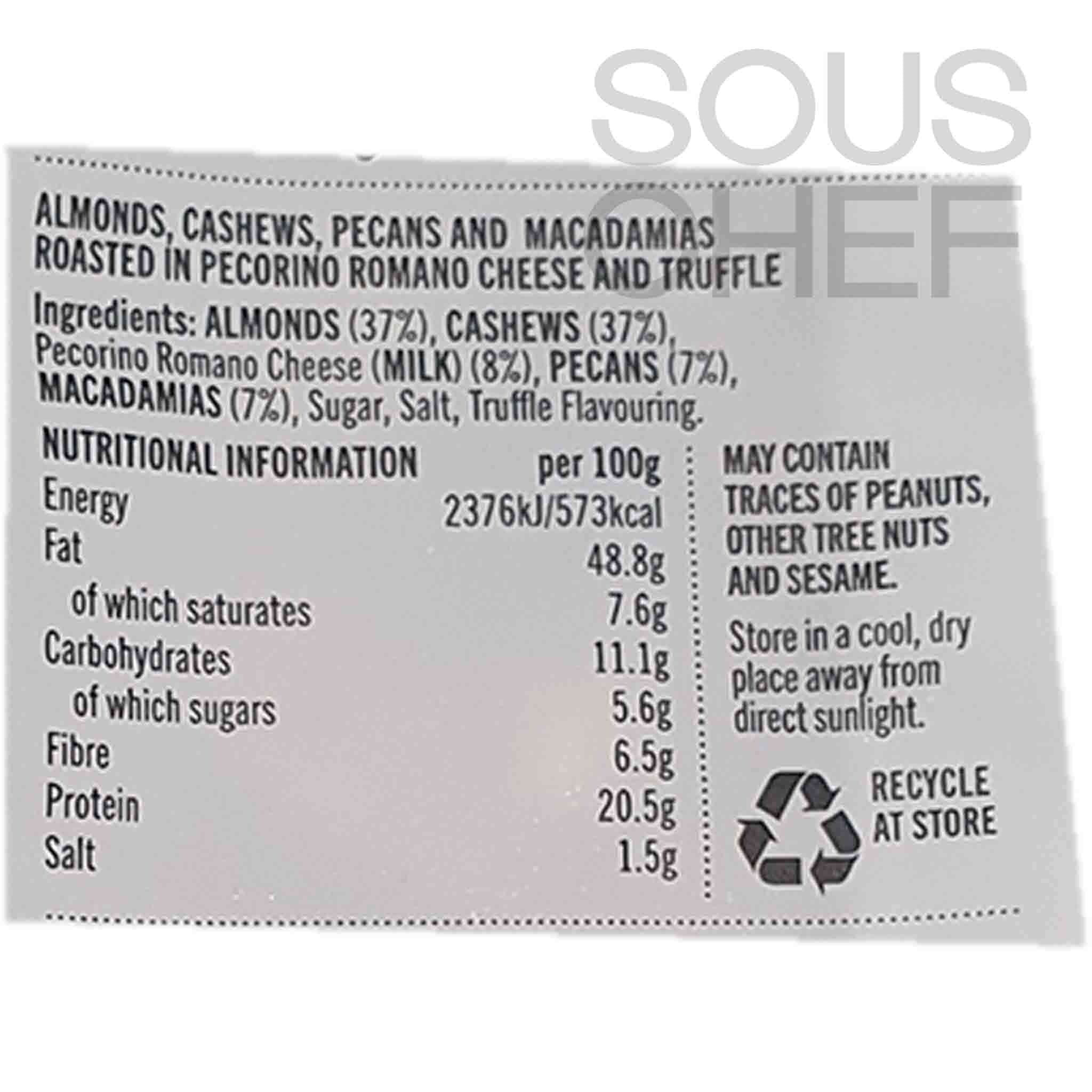 Belazu Truffle & Pecorino Nut Mix, 135g - Image 2