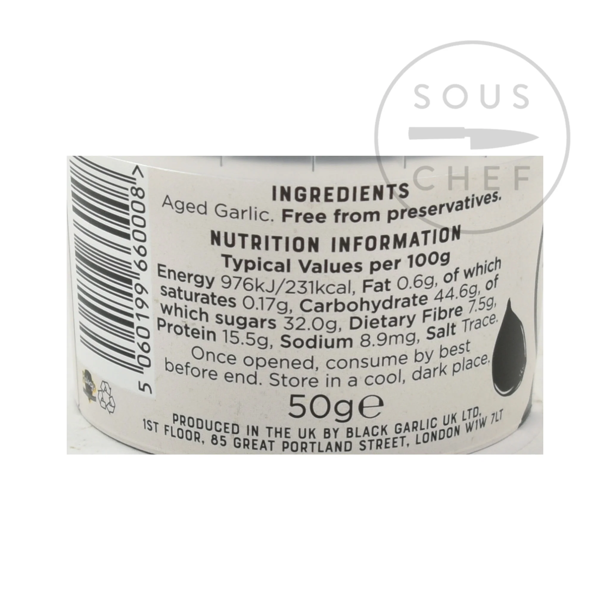 Black Garlic Cloves, 50g - Image 3