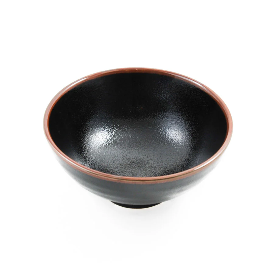 Black Stoneware Ramen Bowl, 19.7cm - Image 3