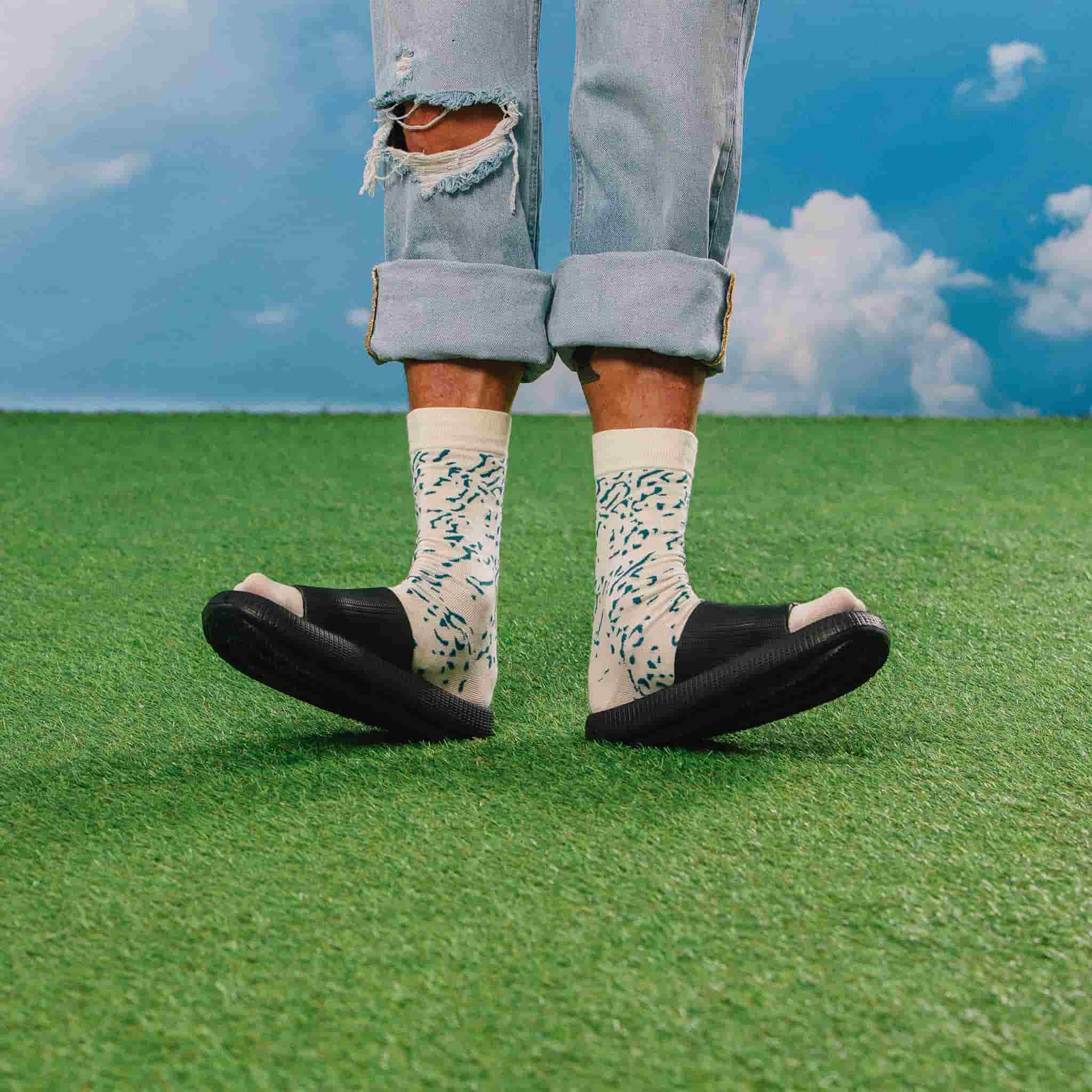 Blue Cheese Socks, 1 Pair - Image 3