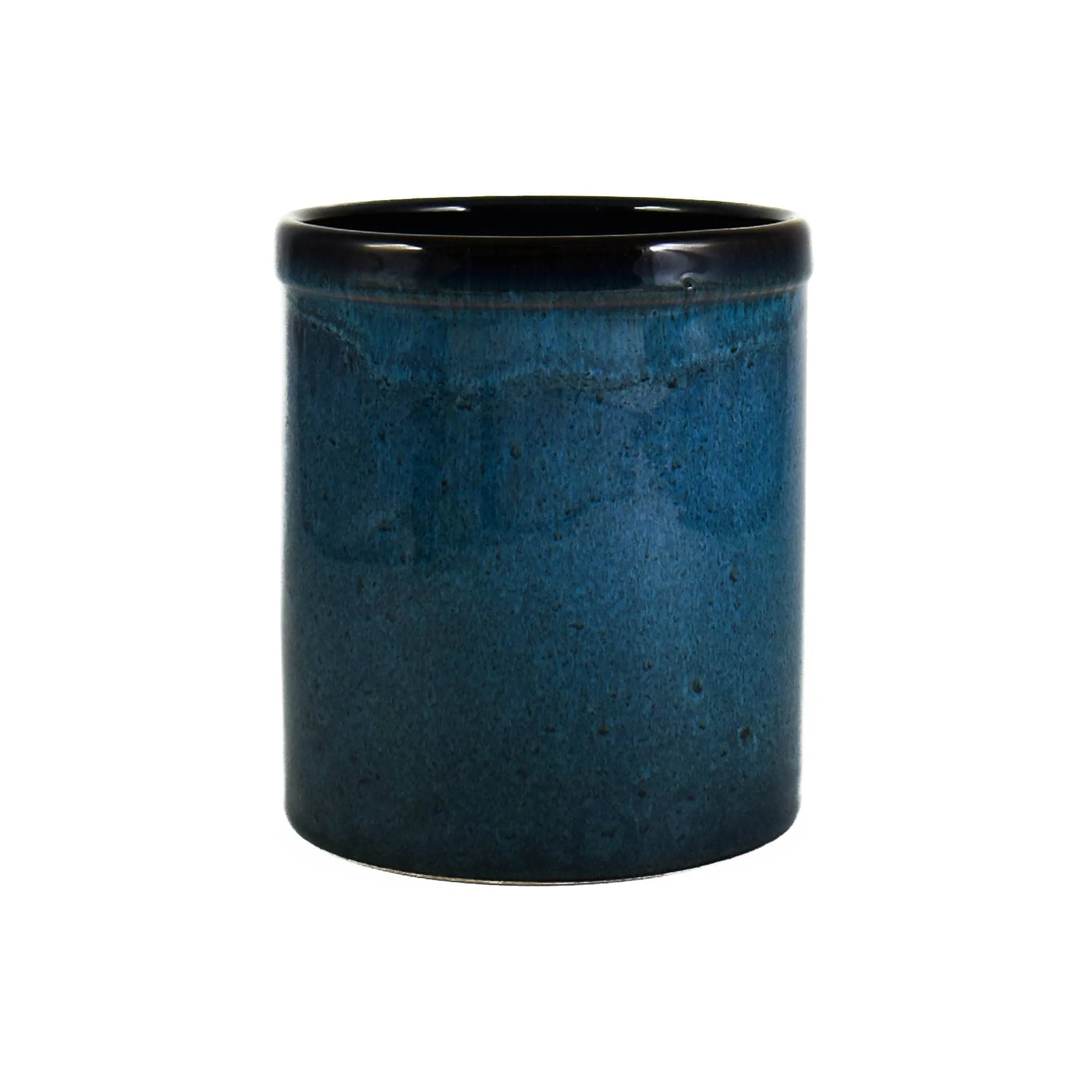 Blue Glaze Kitchen Utensils Jar - Image 3
