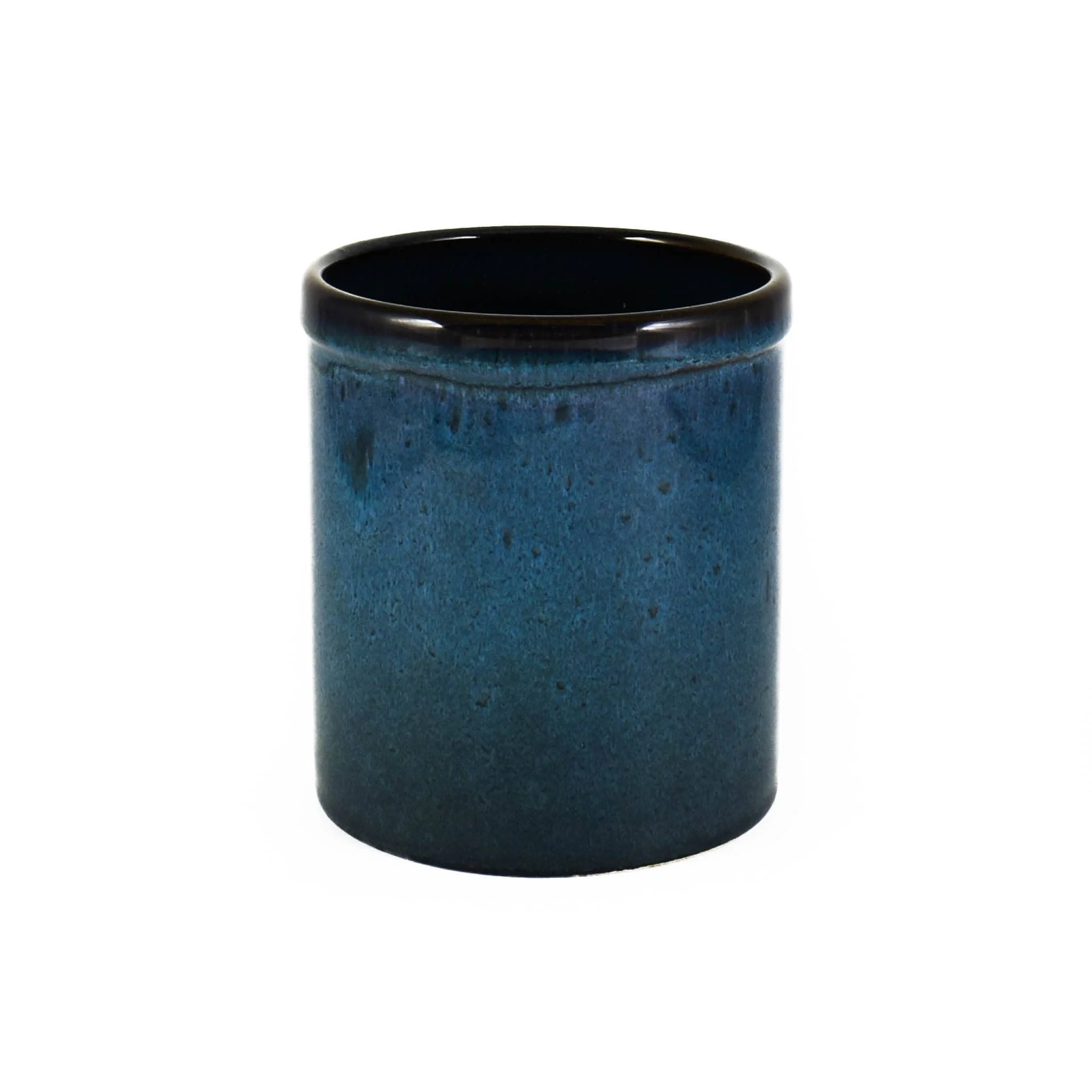 Blue Glaze Kitchen Utensils Jar - Image 4