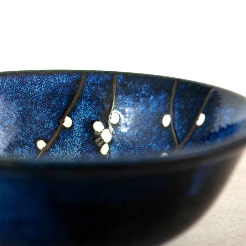 Blue Sakura Ramen Bowl, 21cm - Image 4