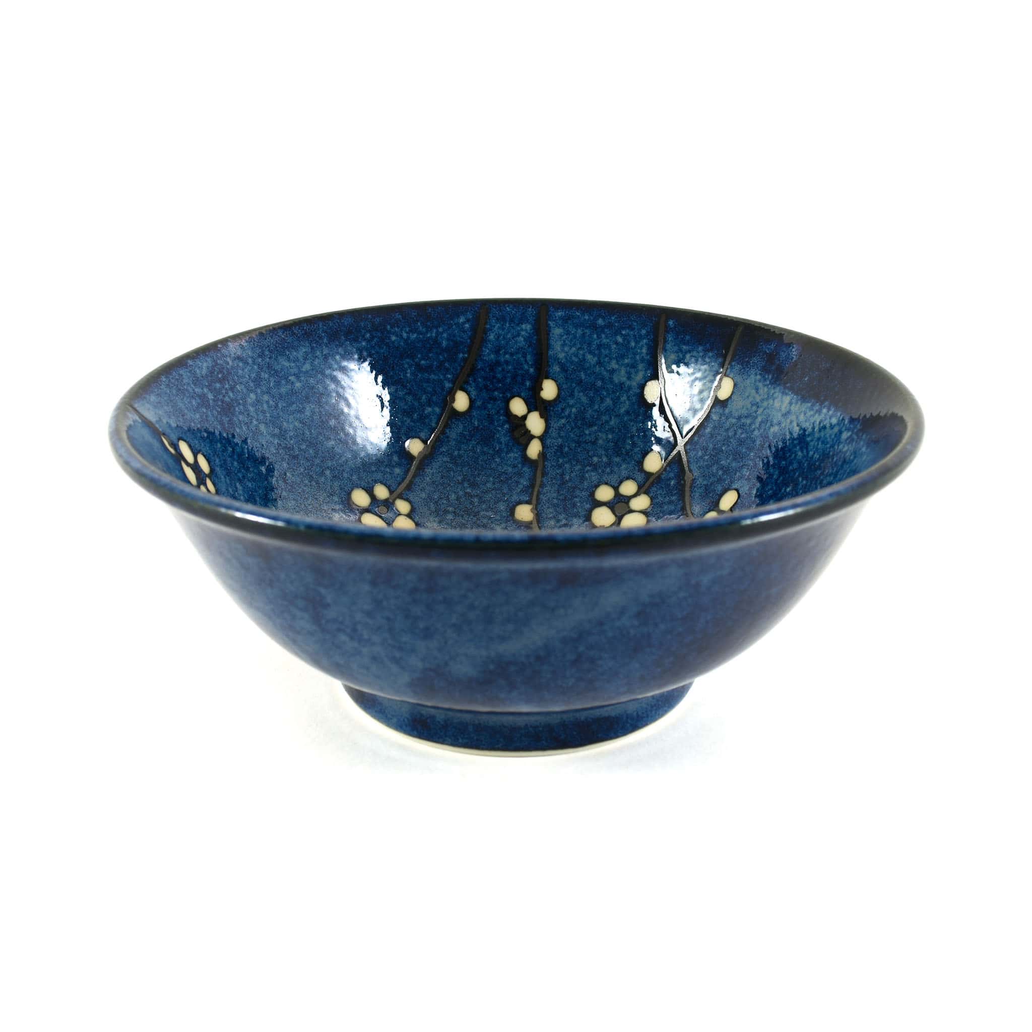 Blue Sakura Ramen Bowl, 21cm - Image 5