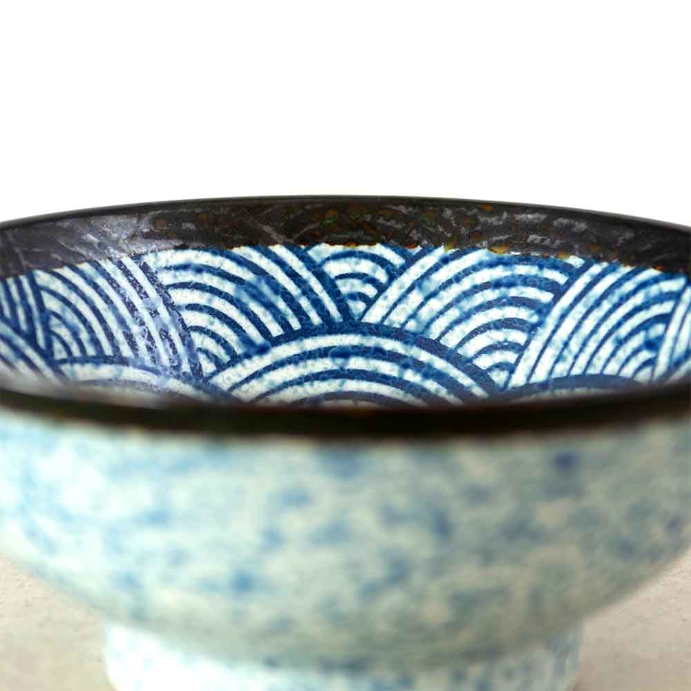 Blue Wave Ramen Bowl, 21cm - Image 3