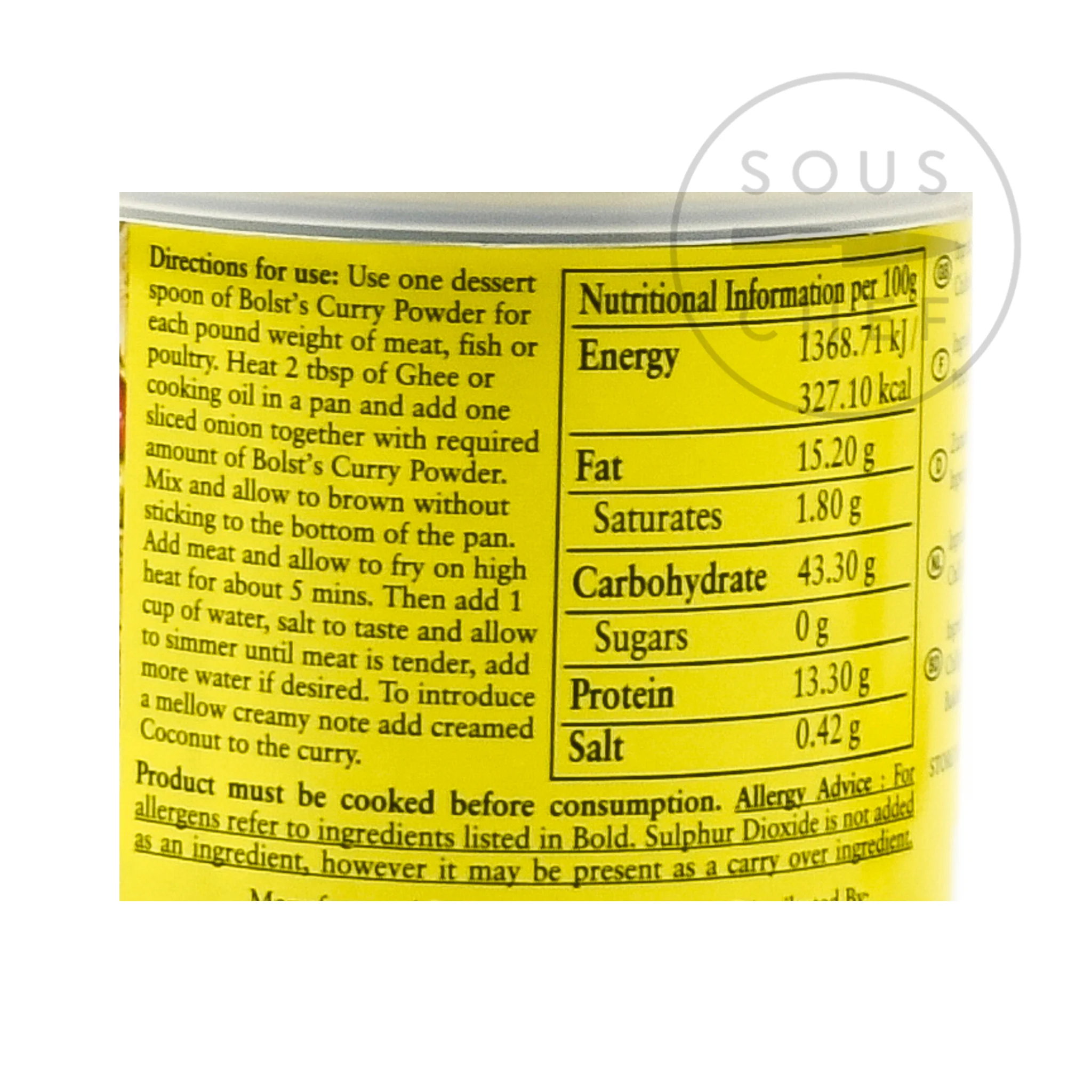 Bolst's Curry Powder Mild, 100g - Image 3