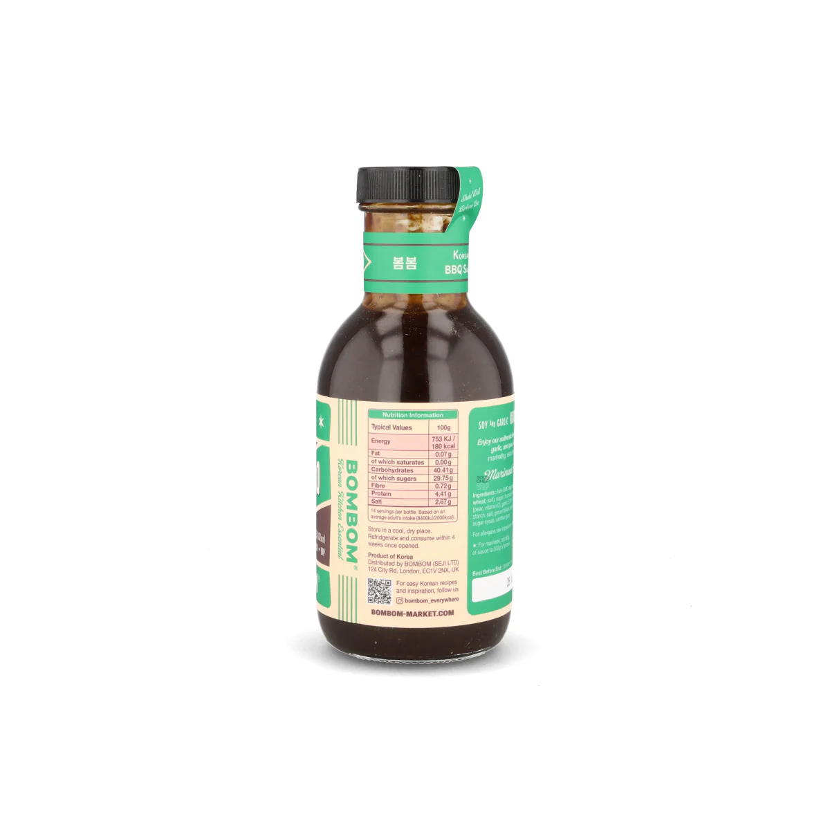 Bombom Korean BBQ Soy and Garlic Sauce, 420g - Image 3