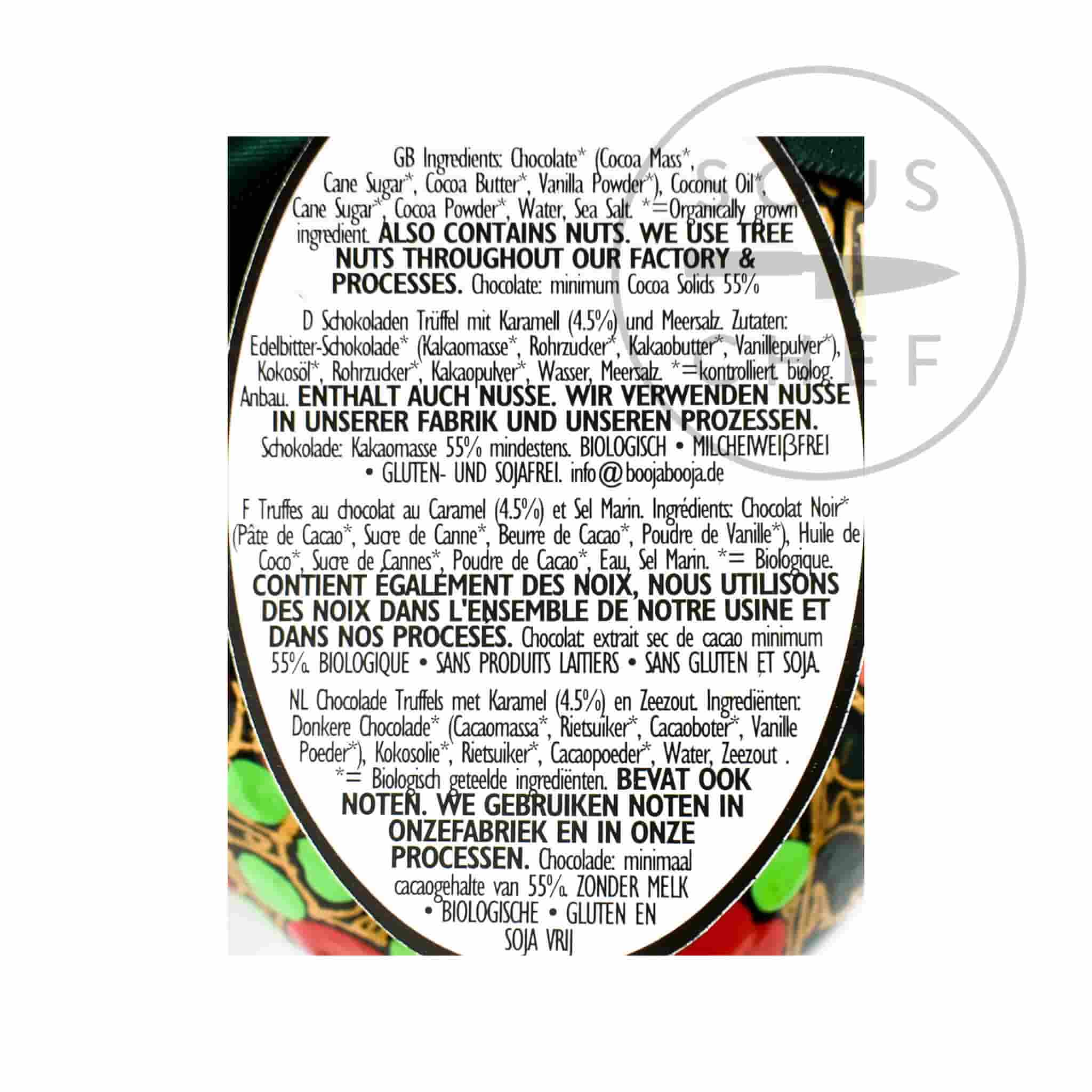 Booja Booja Chocolate Salted Caramel Large Easter Egg, 138g - Image 3