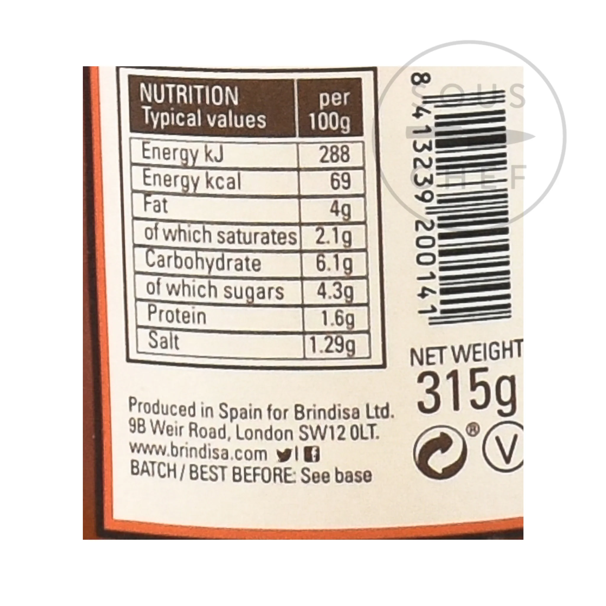 Brindisa Salsa Brava, Spicy Tomato Sauce 315g - Image 3