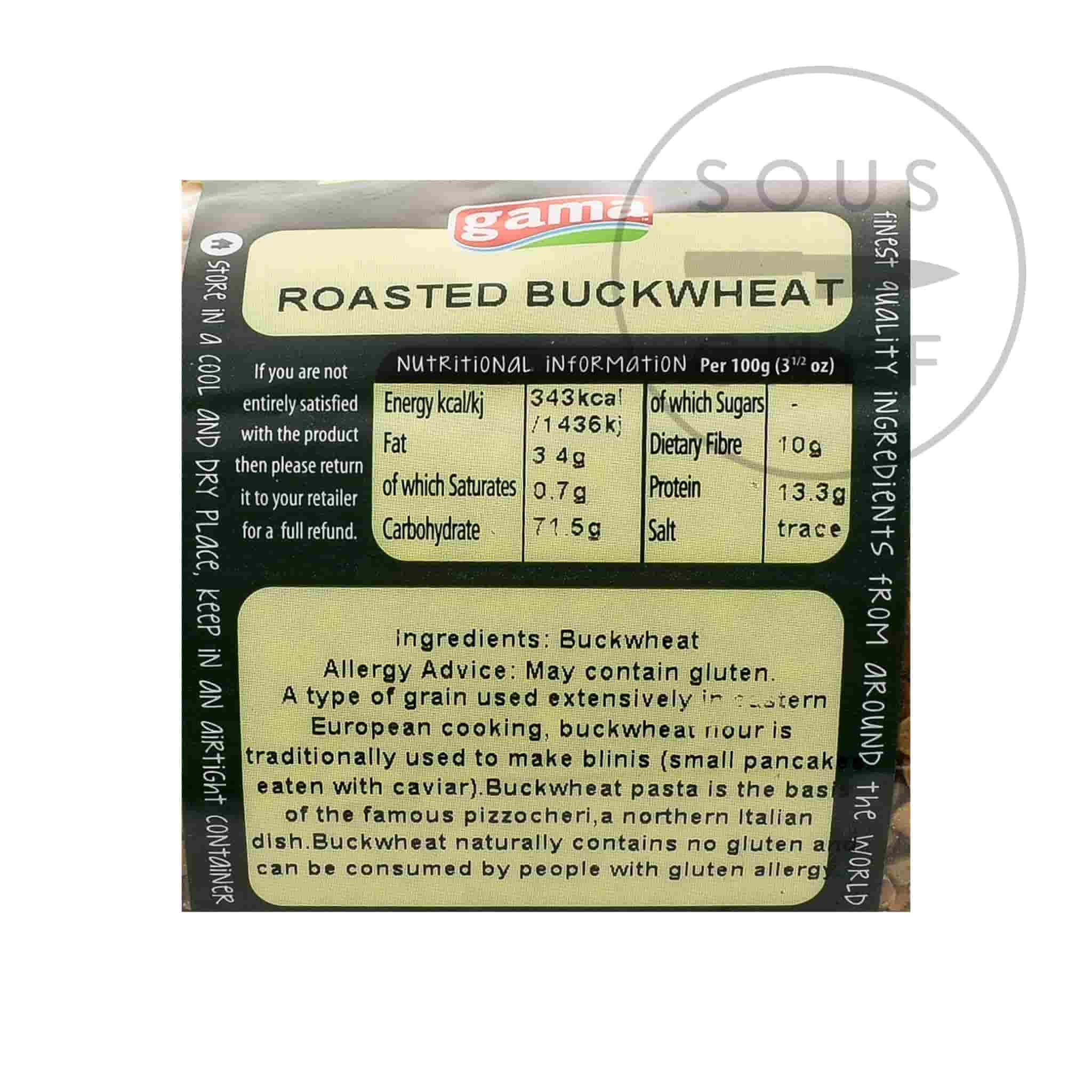 Roasted Buckwheat, 1kg - Image 2