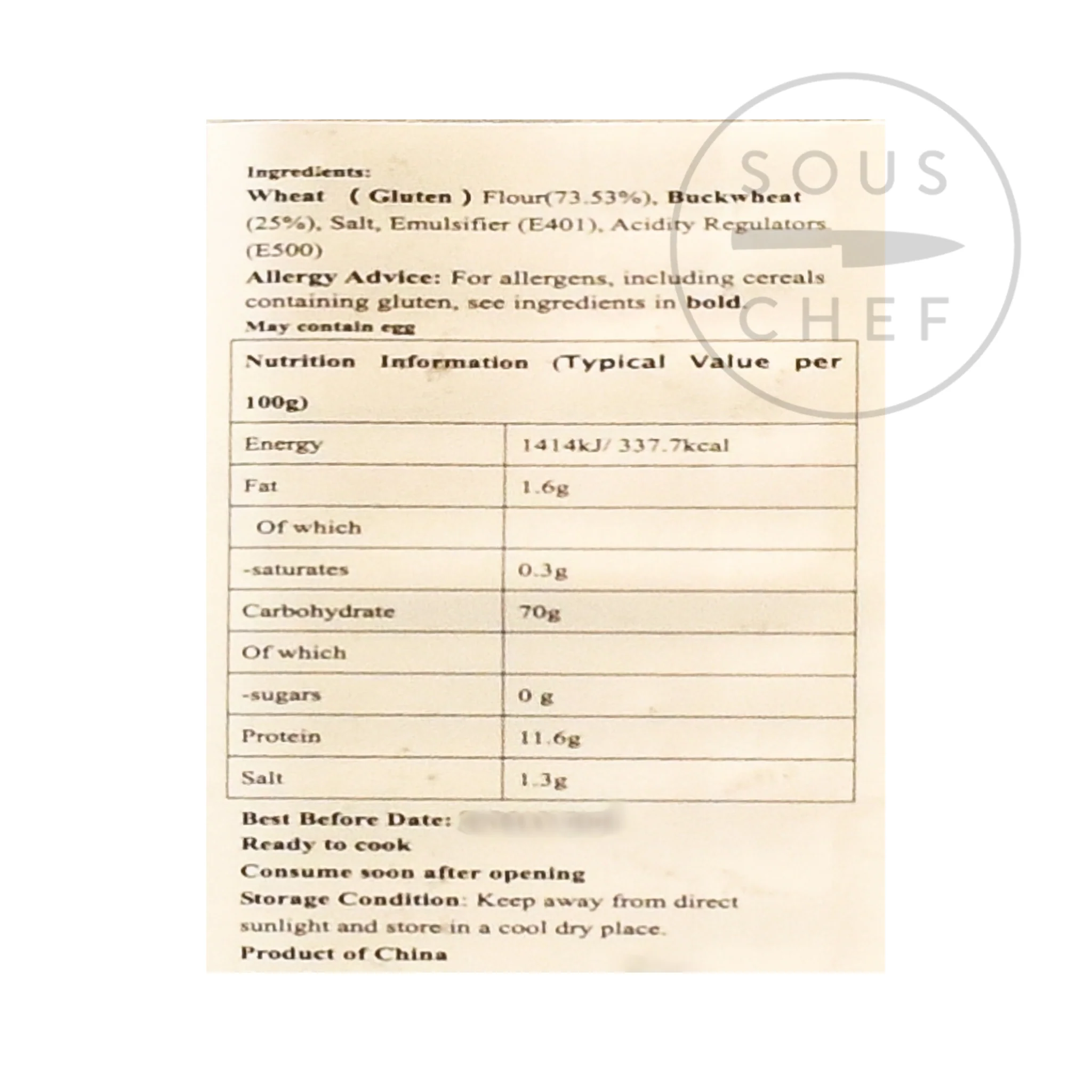 Buckwheat Noodles, 908g - Image 2