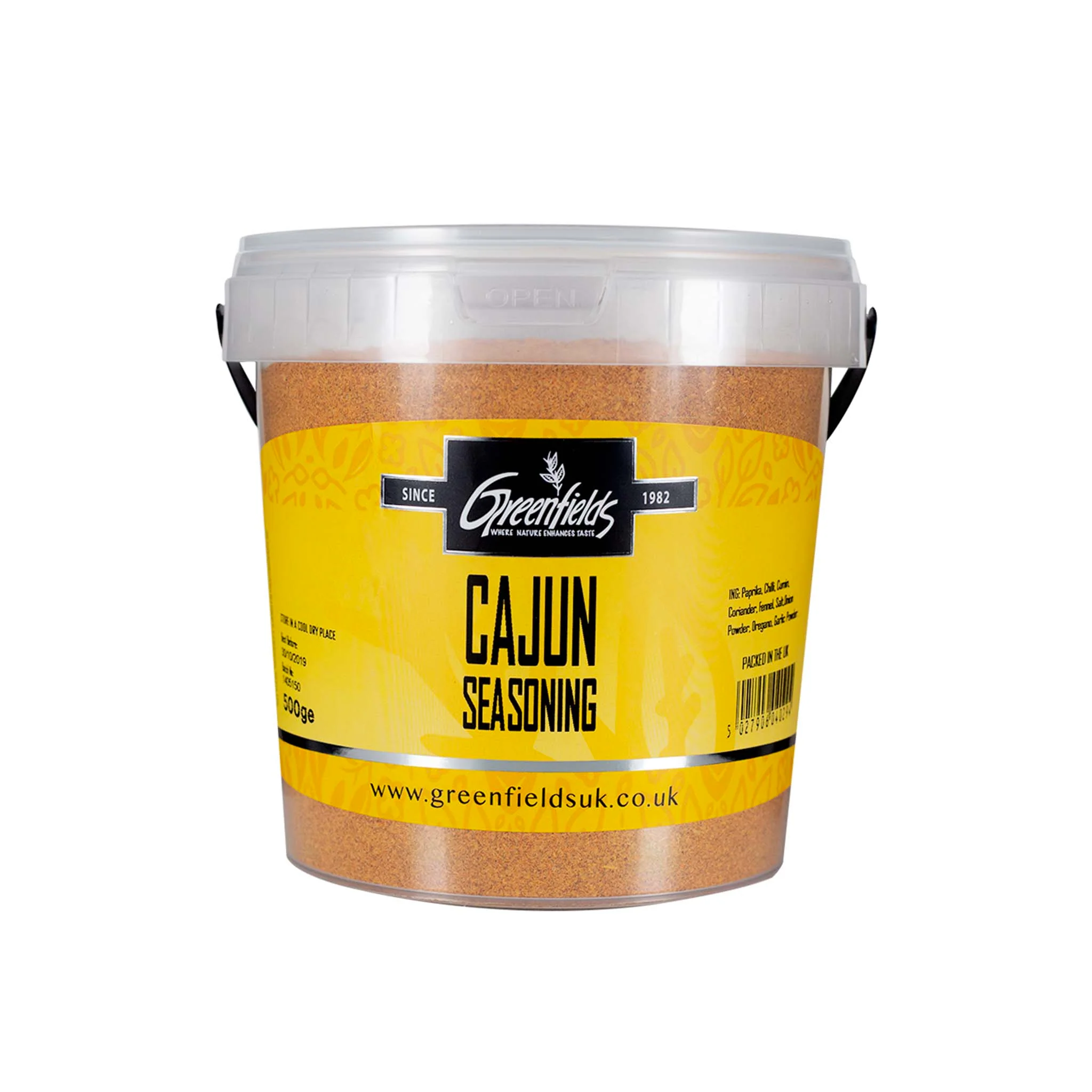 Greenfields Cajun Seasoning, 500g