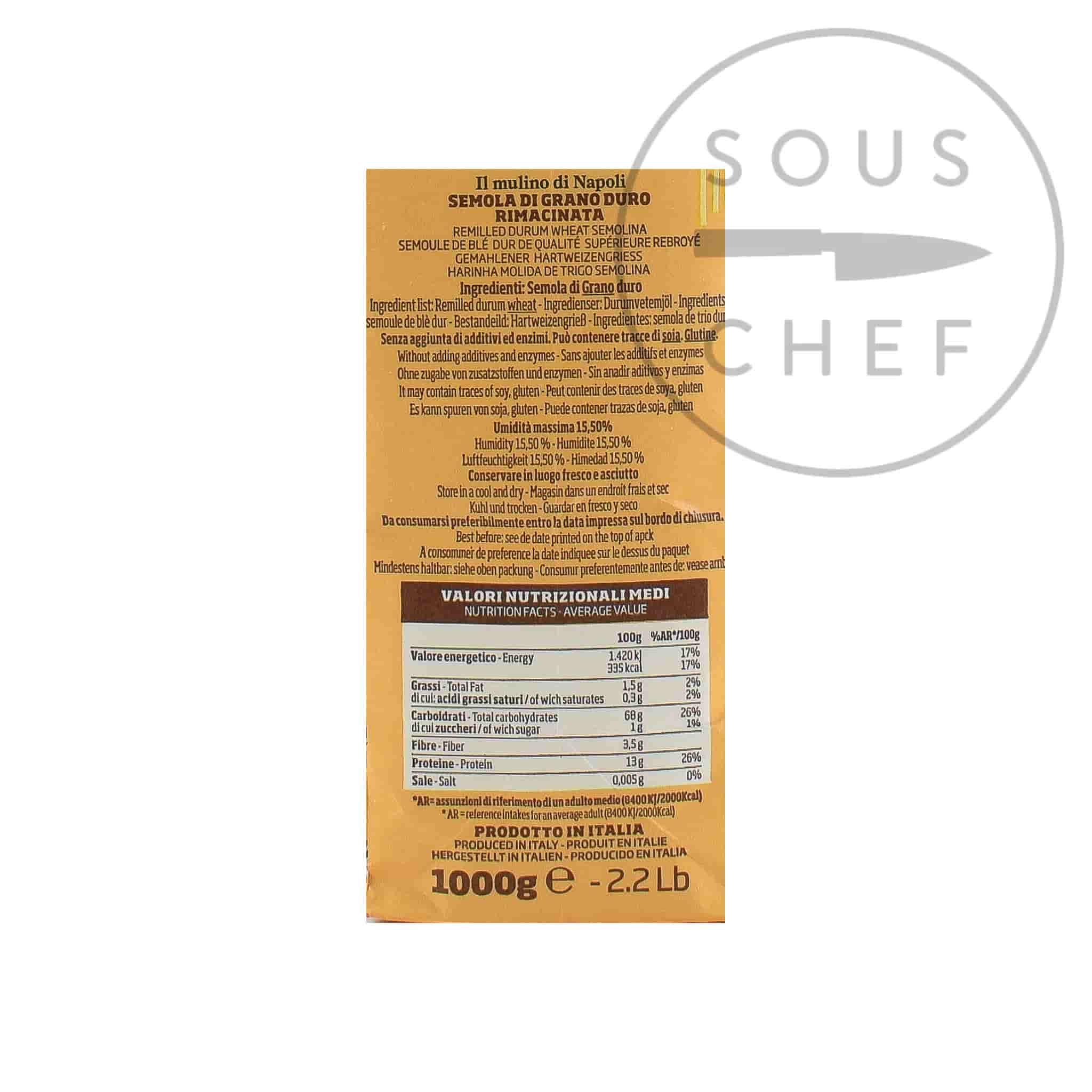 Caputo Semolina Rimacinata Flour - Image 2
