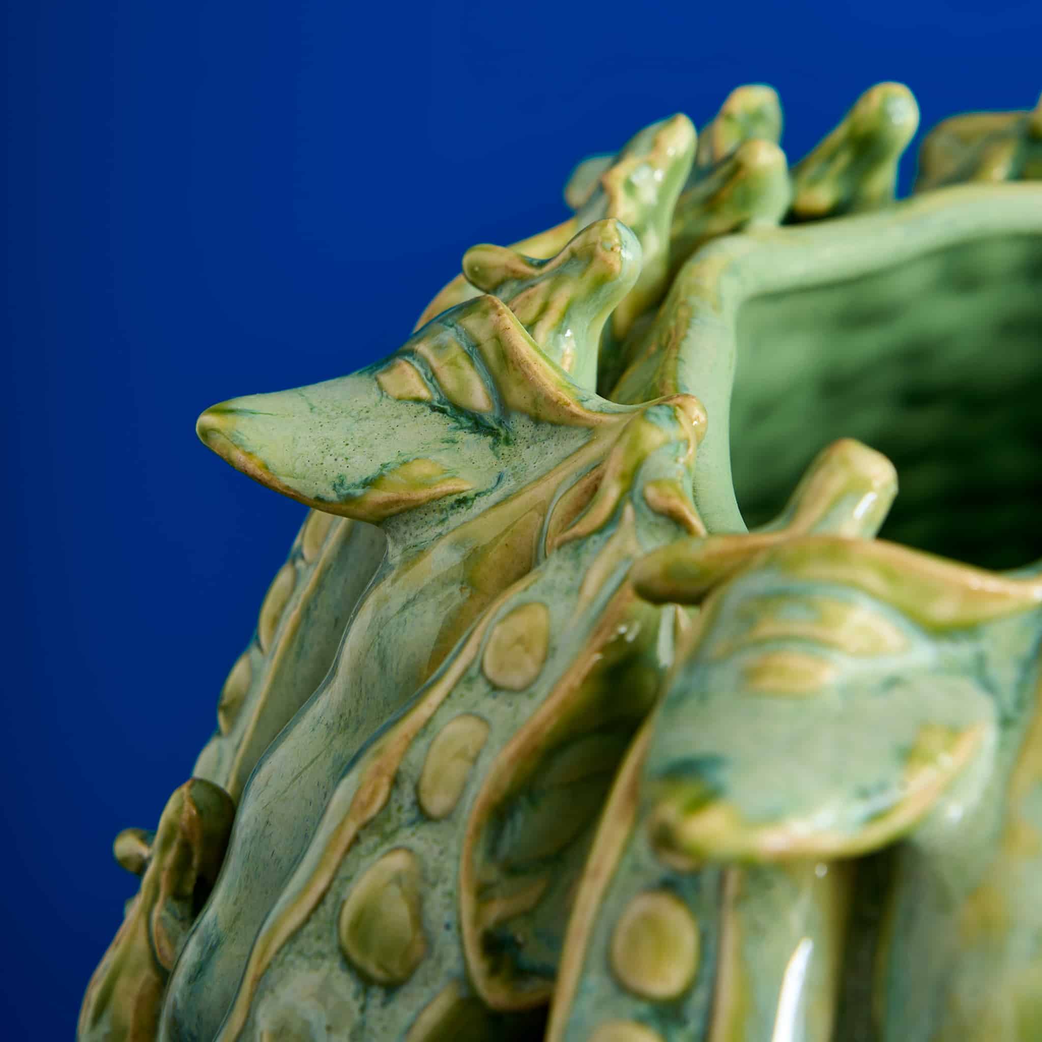 Ceramic Large Peapod Vase - Image 2