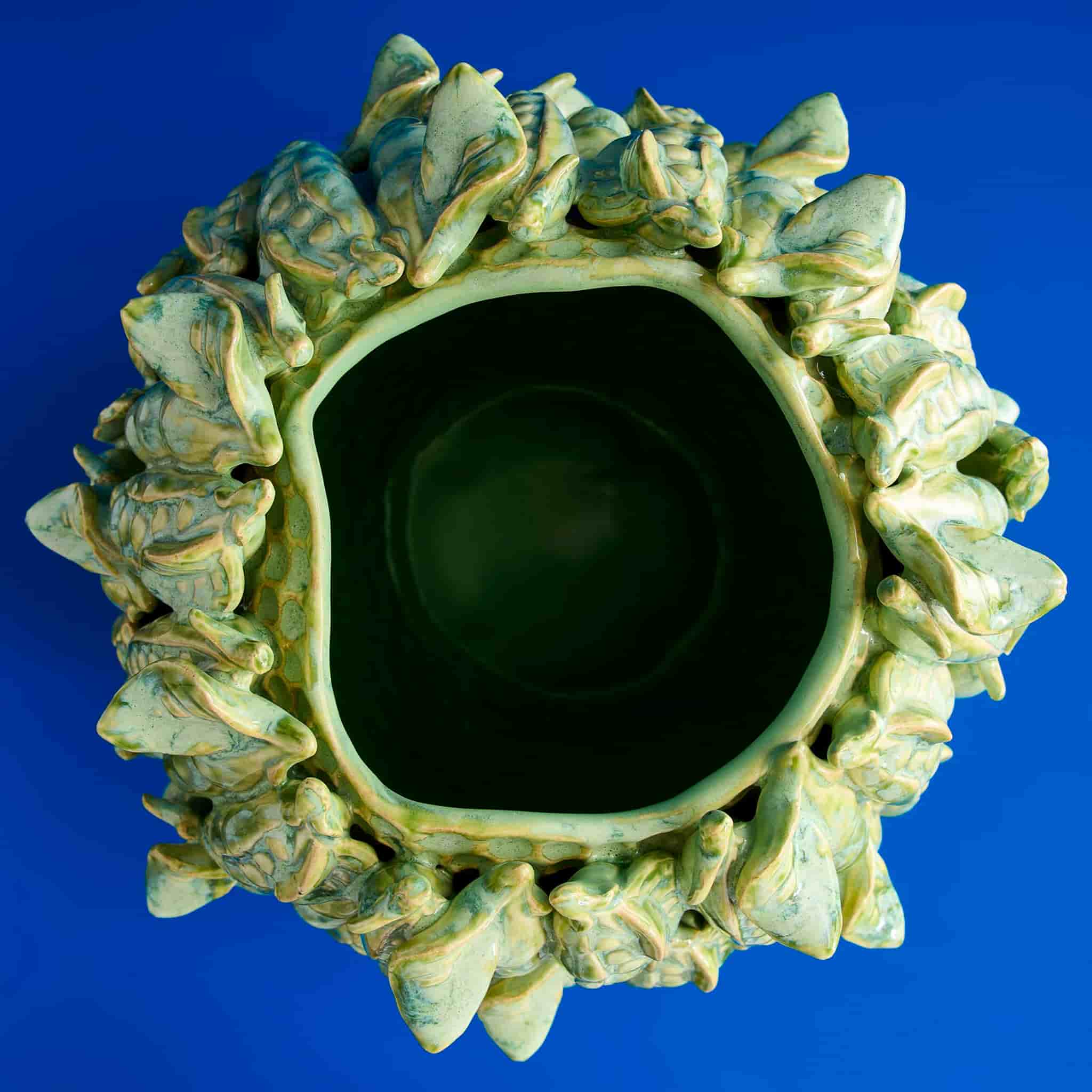 Ceramic Large Peapod Vase - Image 3