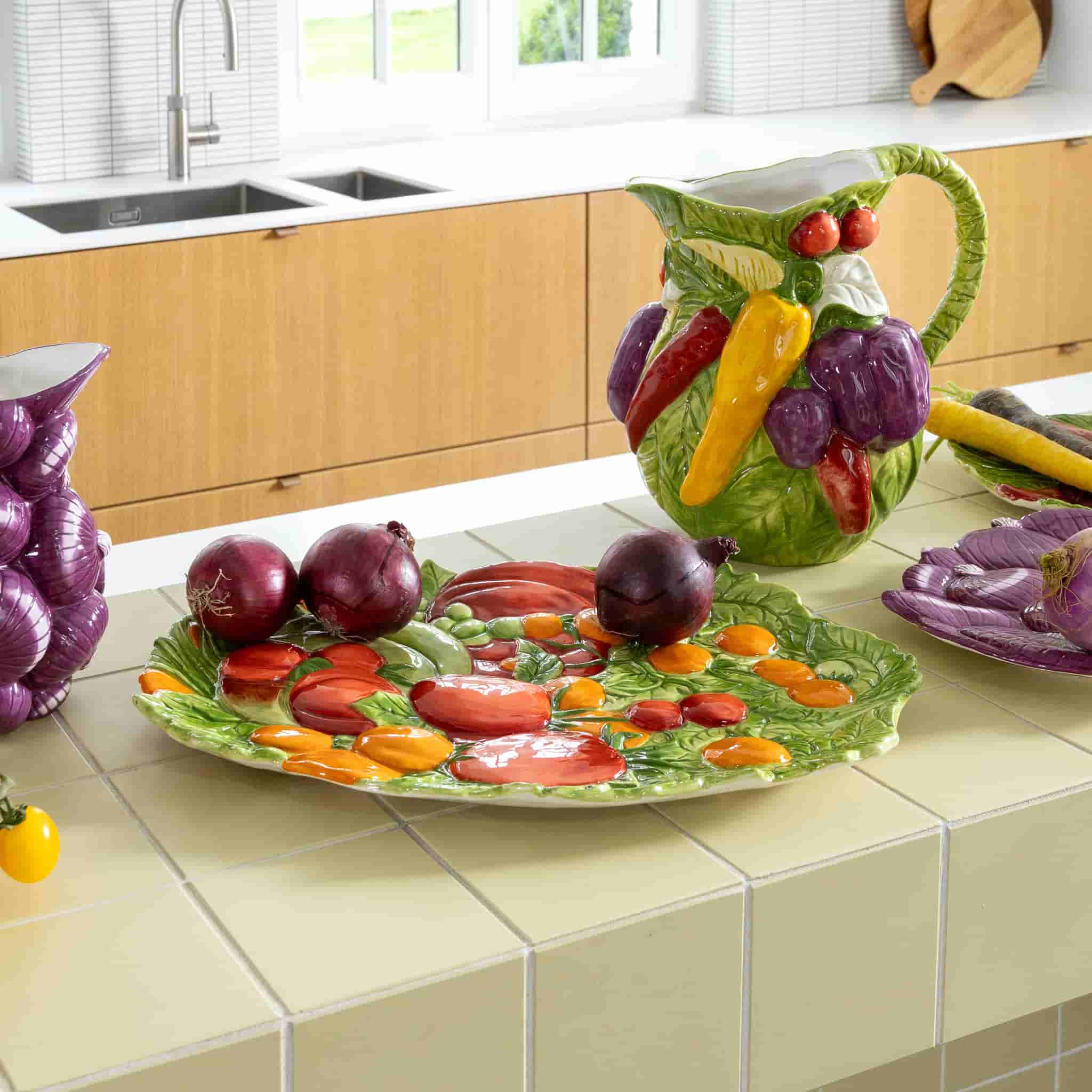 Ceramic Vegetables Jug, 2.5 Litre - Image 2