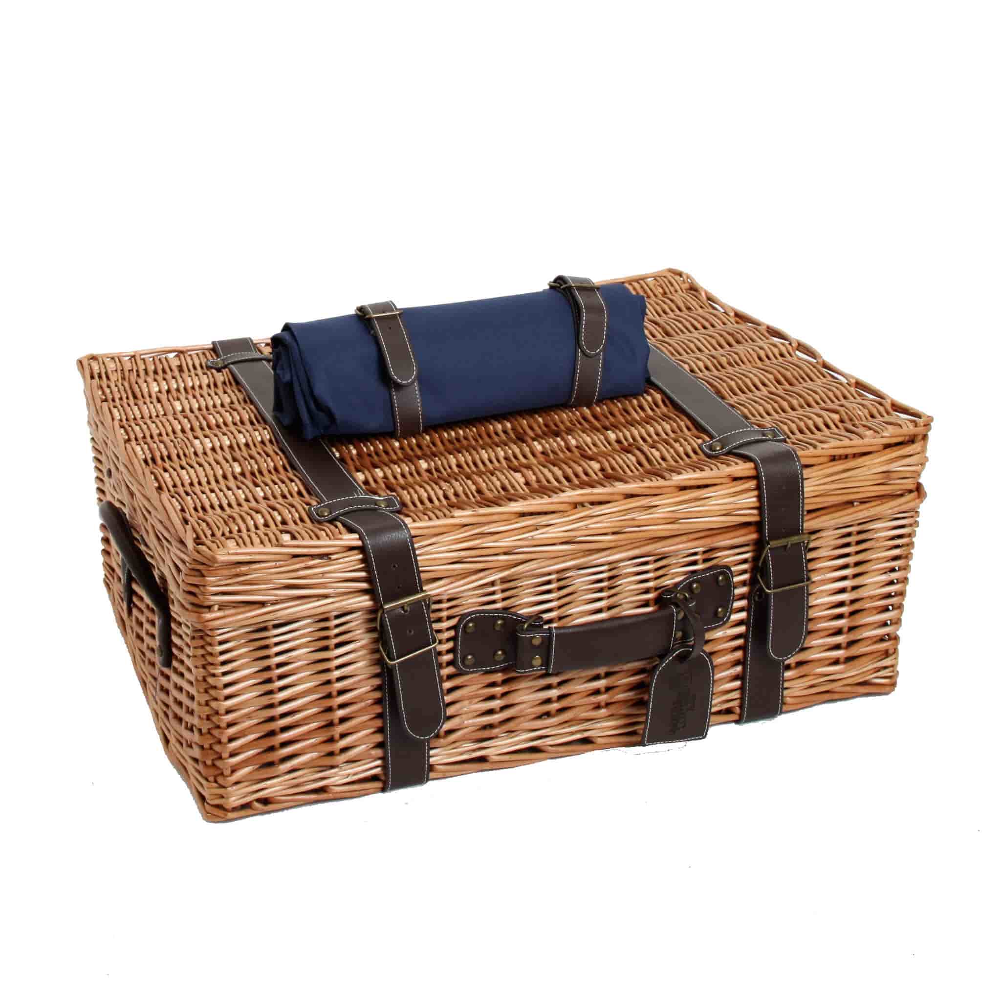 Champs-Elysees Navy Picnic Hamper - Image 2