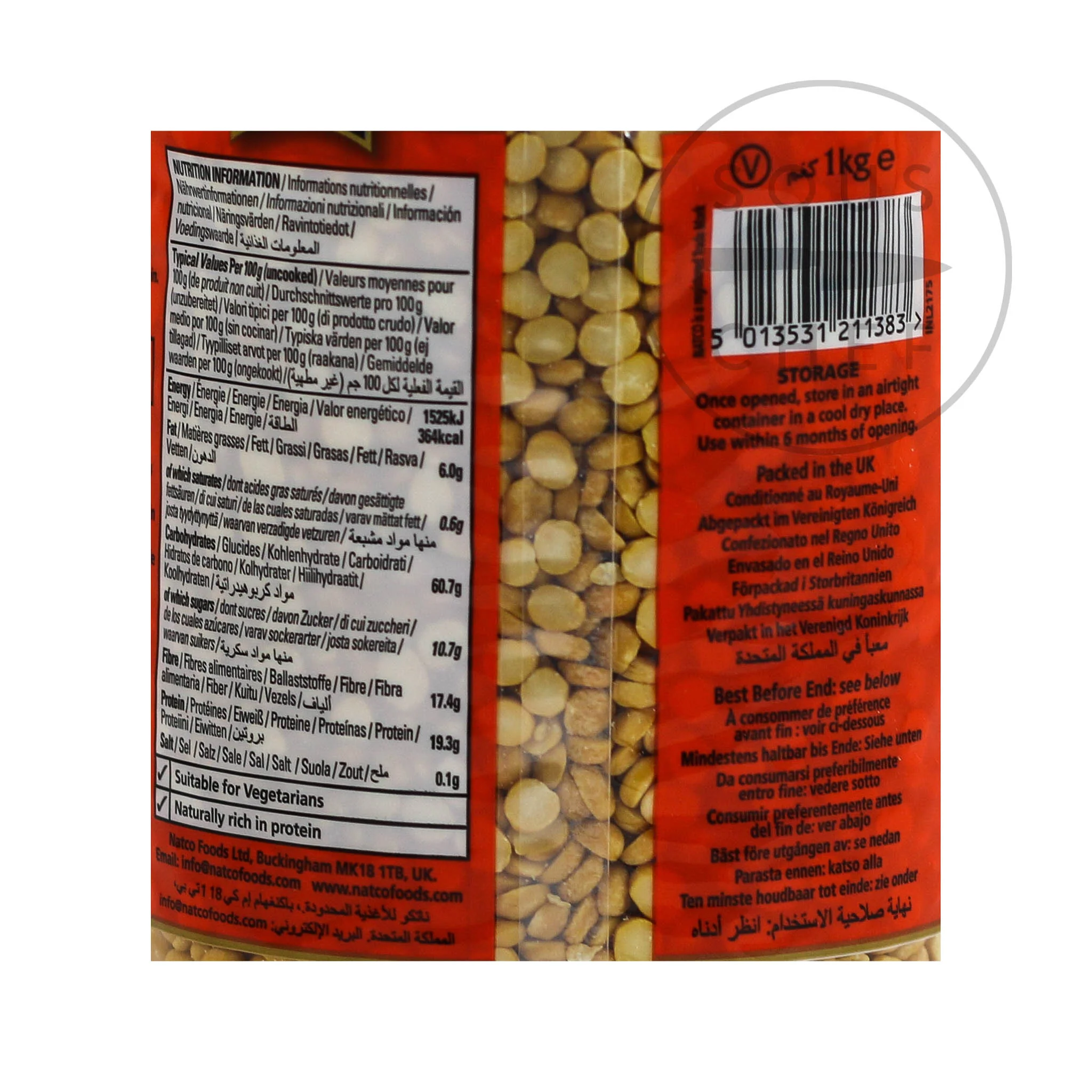 Chana Dal, 1kg - Image 2