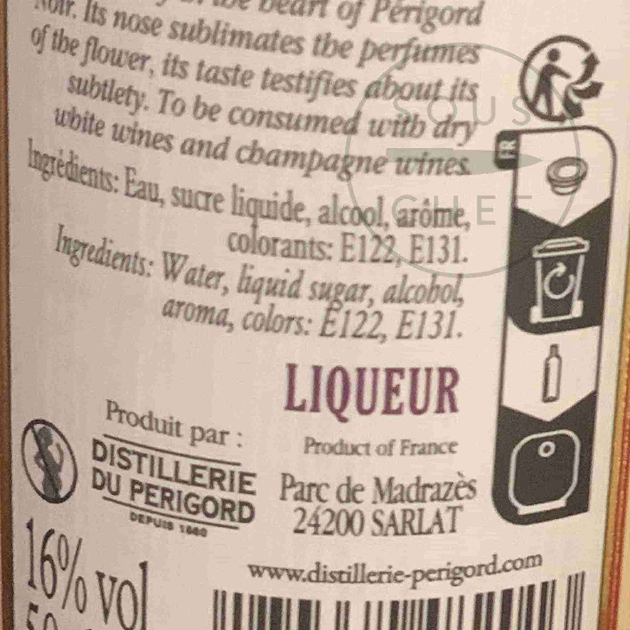 Cherry Rocher Creme de Violette, Violet Liqueur, 500ml - Image 2