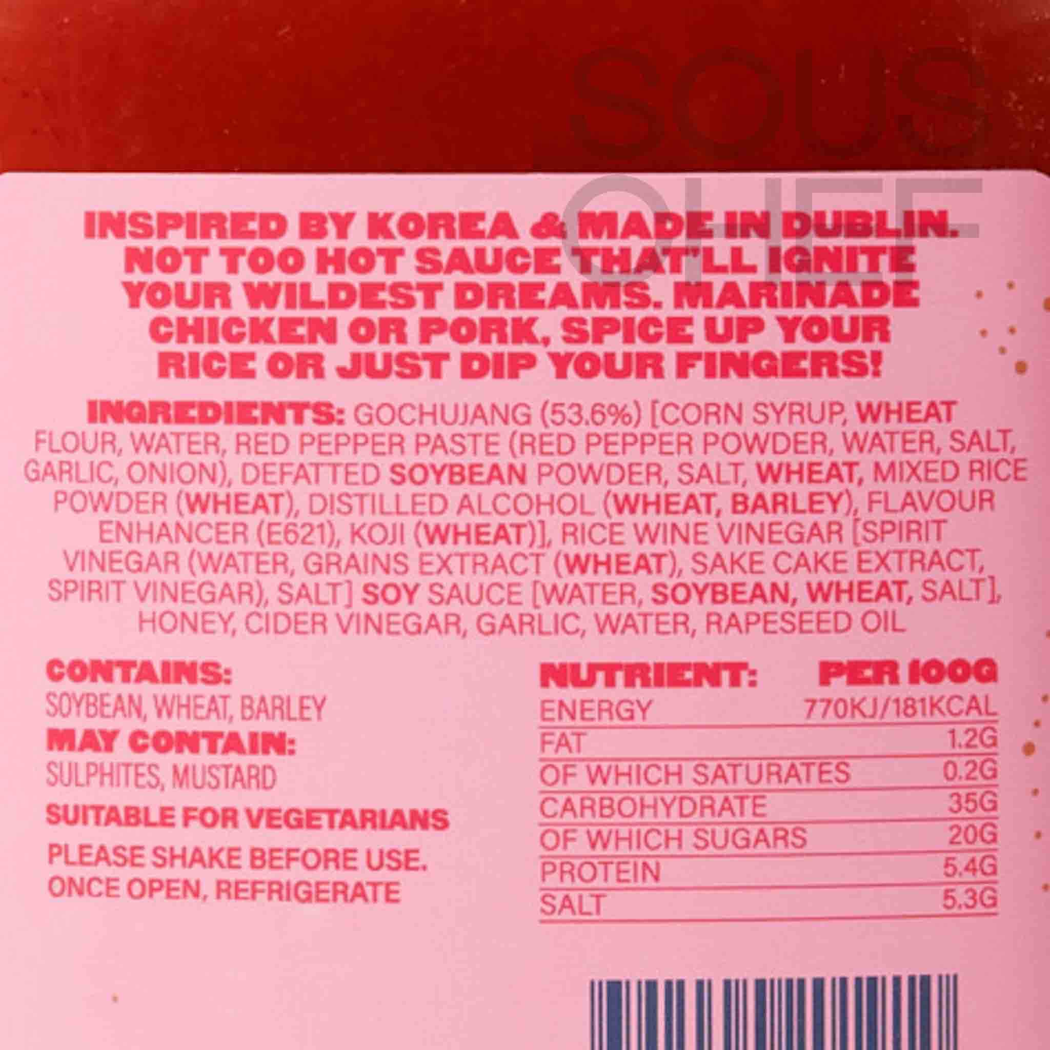 Chimac Korean Hot Sauce, 350g - Image 2