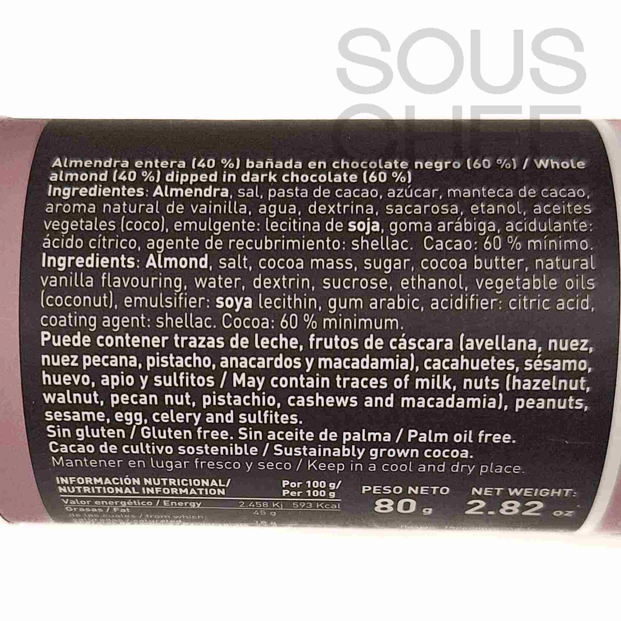 Chocolat Factory Dark Chocolate Covered Toasted Almonds, 80g - Image 4