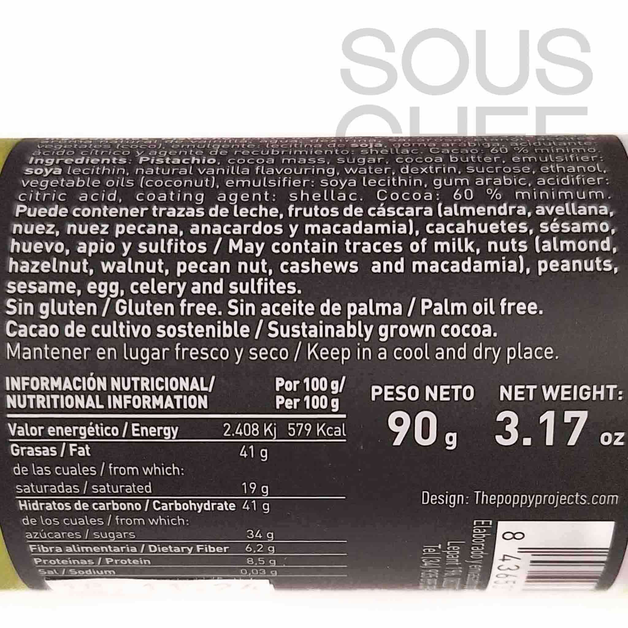 Chocolat Factory Dark Chocolate Covered Toasted Pistachios, 80g - Image 3