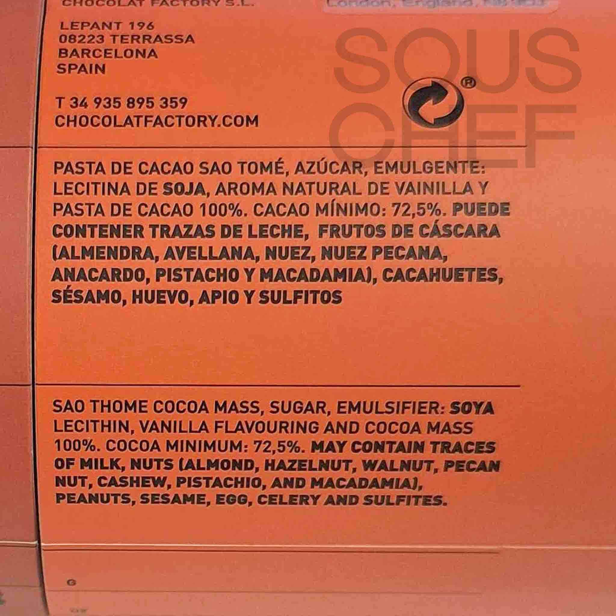 Chocolat Factory Intense Dark Hot Chocolate, 300g - Image 3