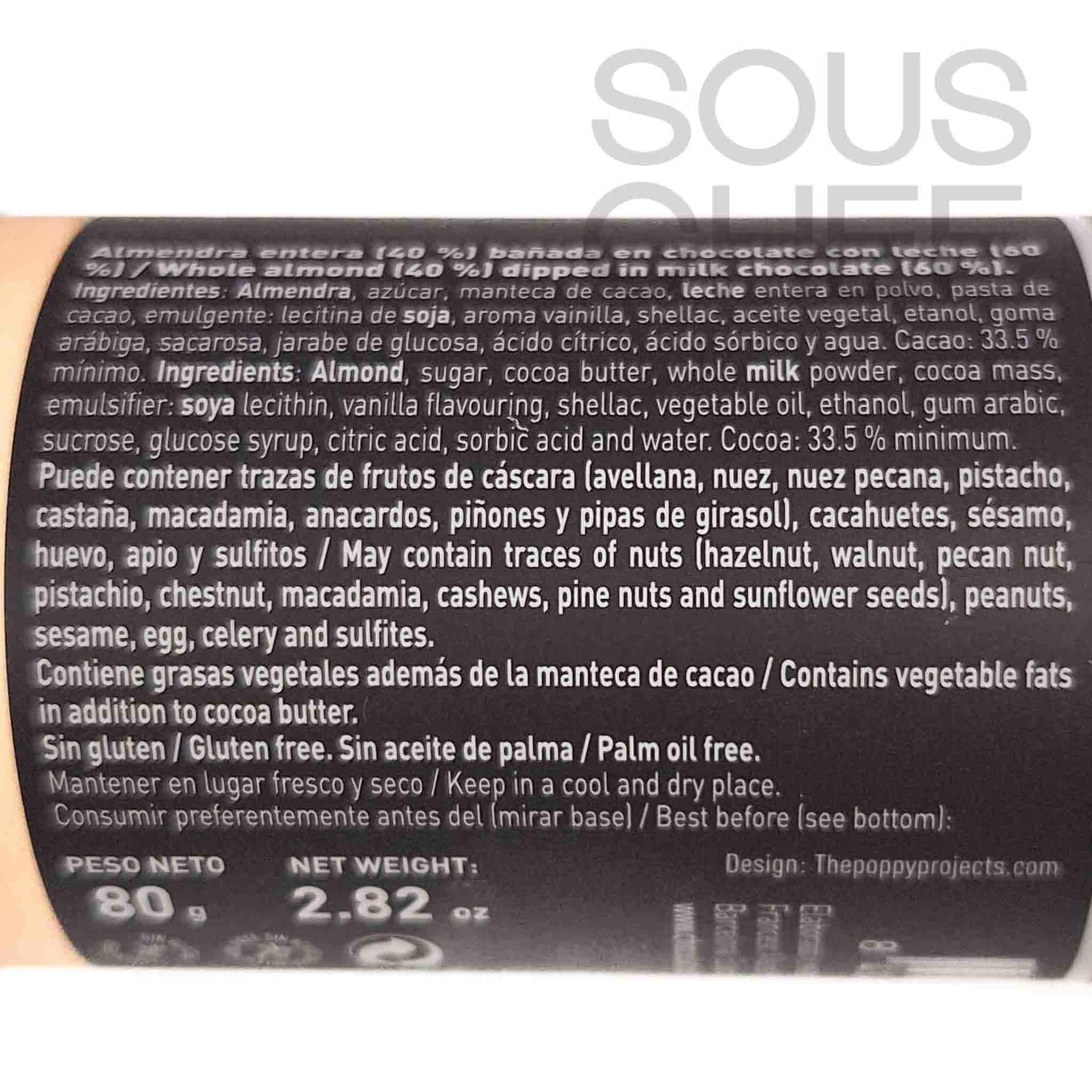Chocolat Factory Milk Chocolated Covered Toasted Almonds, 80g - Image 4