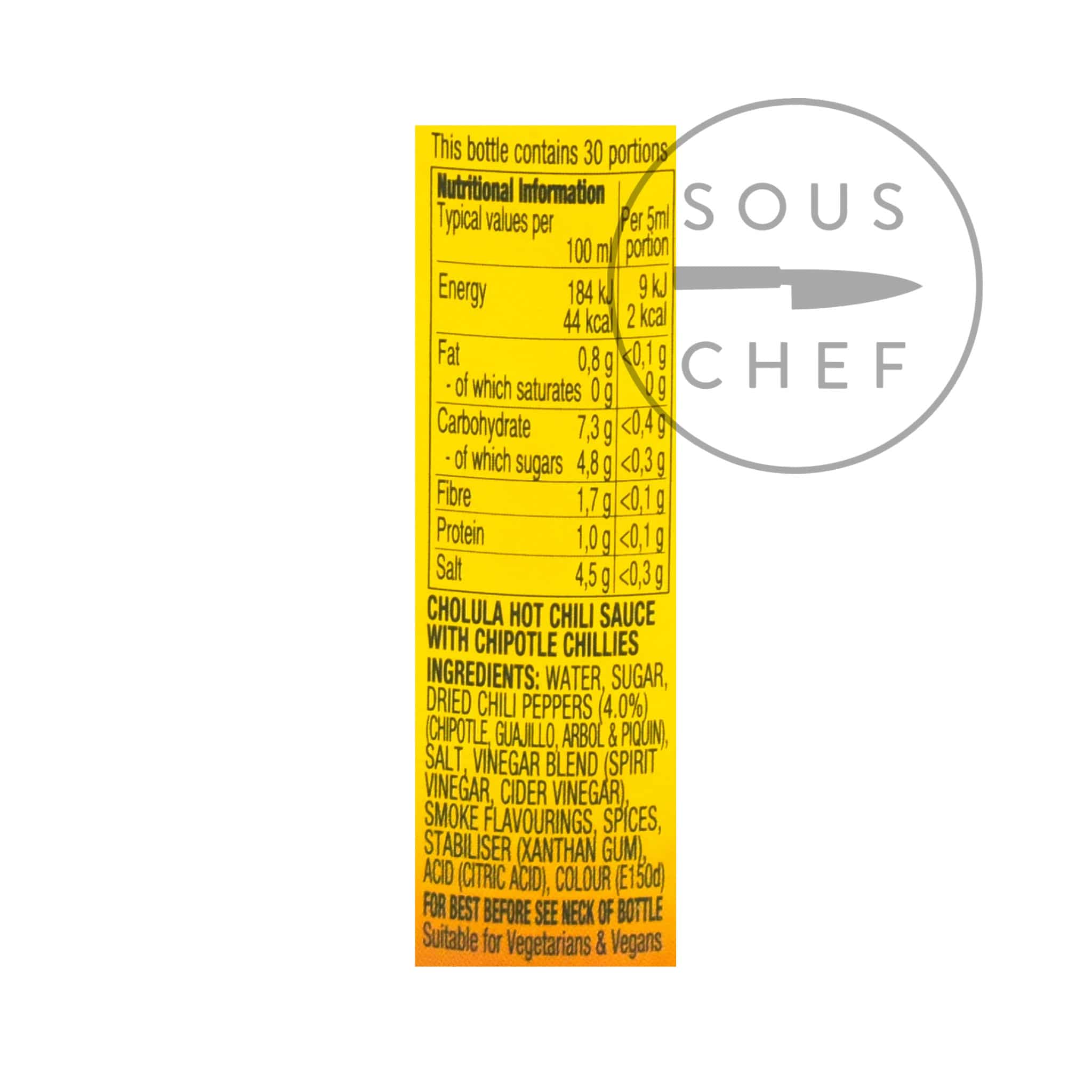 Cholula Chipotle Hot Sauce, 150ml - Image 2